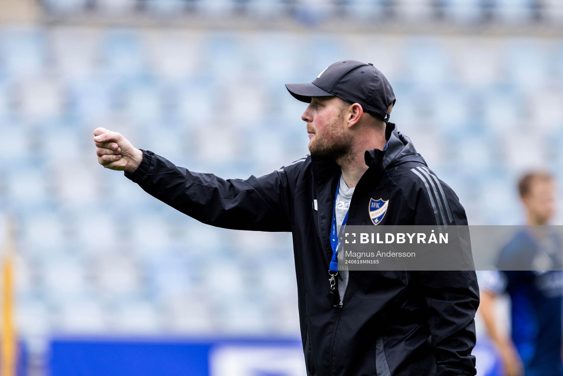 IFK Norrköpings assisterande tränare Fredrik Landén