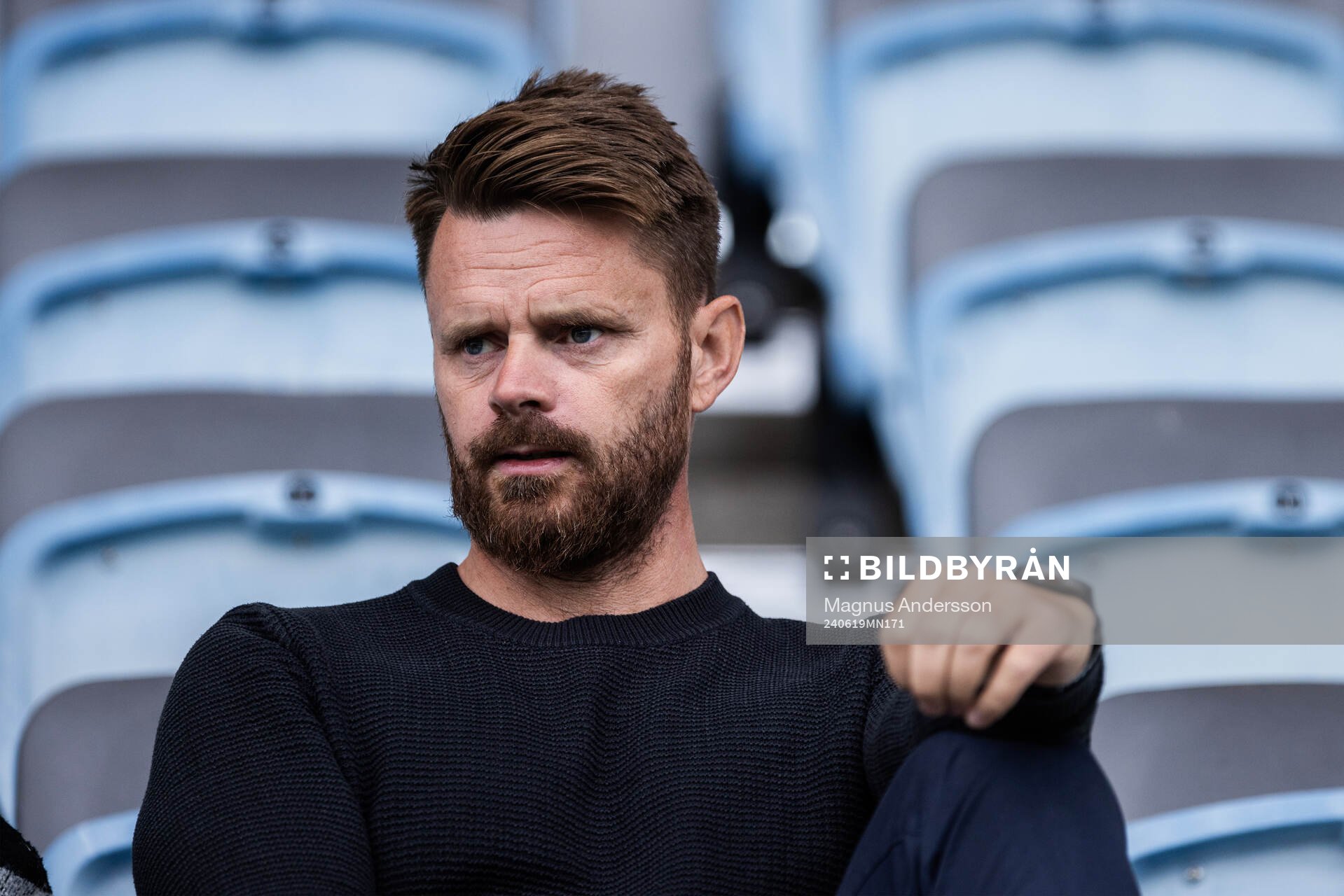 IFK Norrköpings sportsliga rådgivare Magni Fannberg Magnússon under en träning med IFK Norrköping den 19 juni 2024 i Norrköping. 
