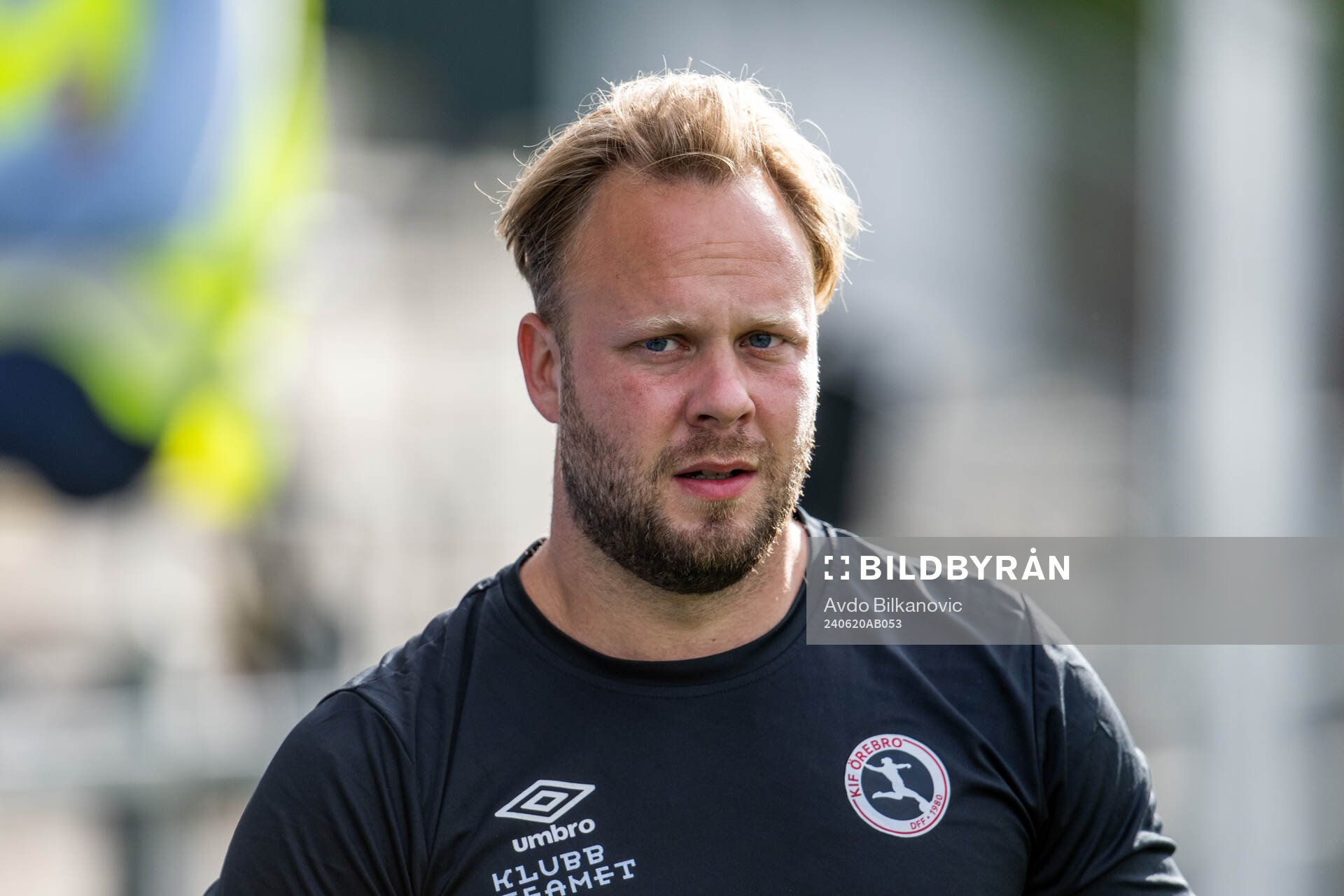KIF Örebros målvaktstränare Simon Johansson