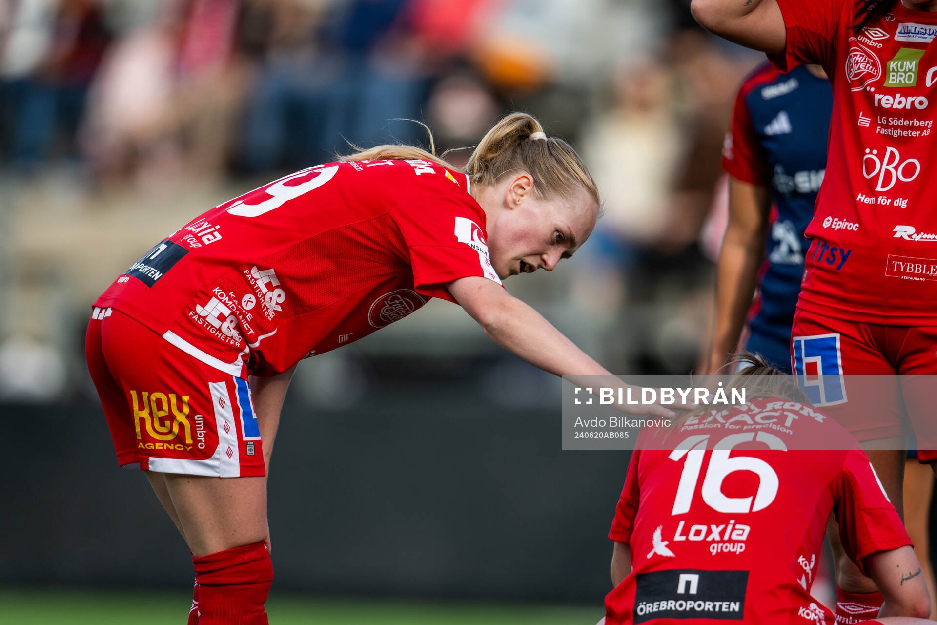 KIF Örebros Minea Lassas och Katla Maria Thordardottir