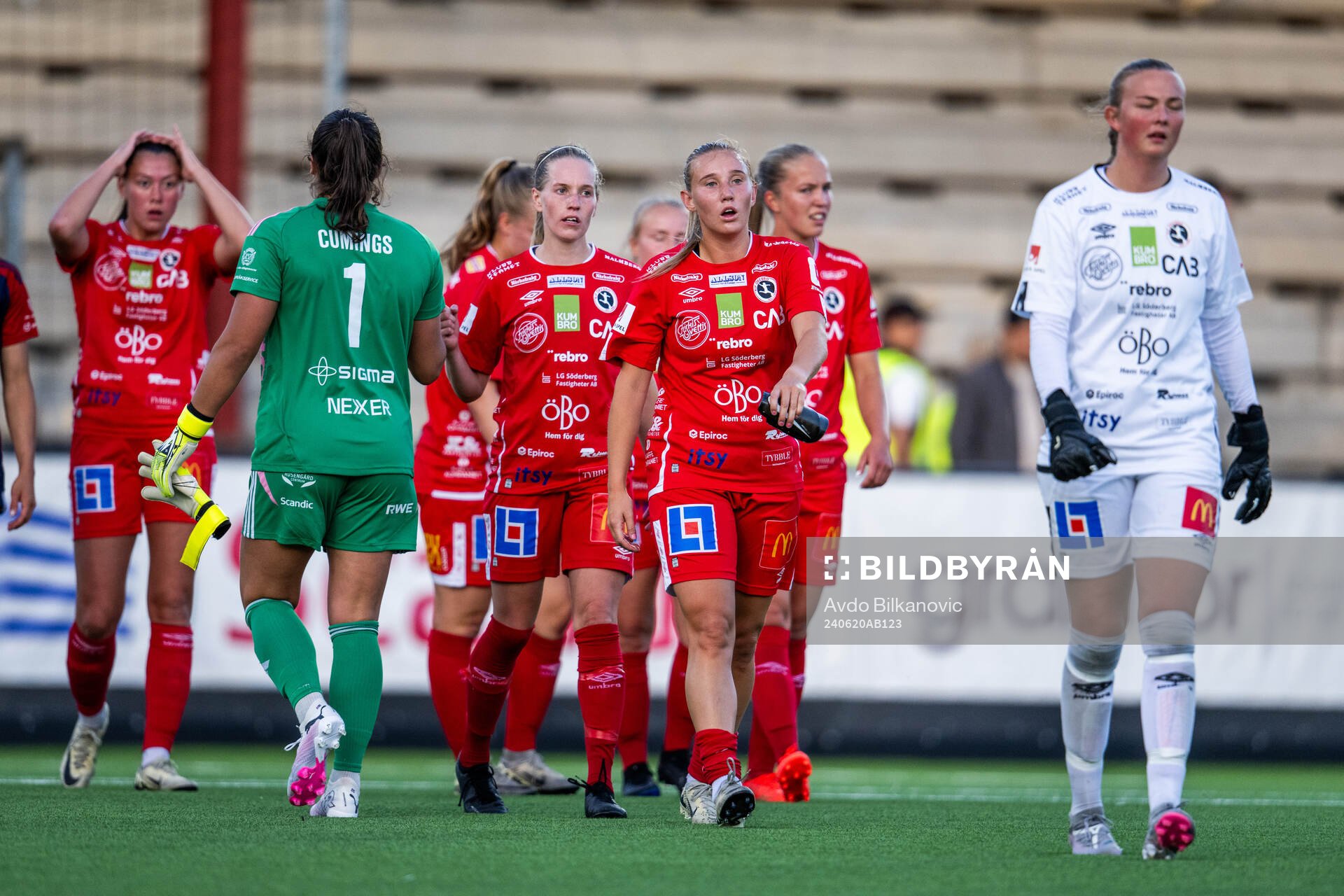 KIF Örebros spelare deppar