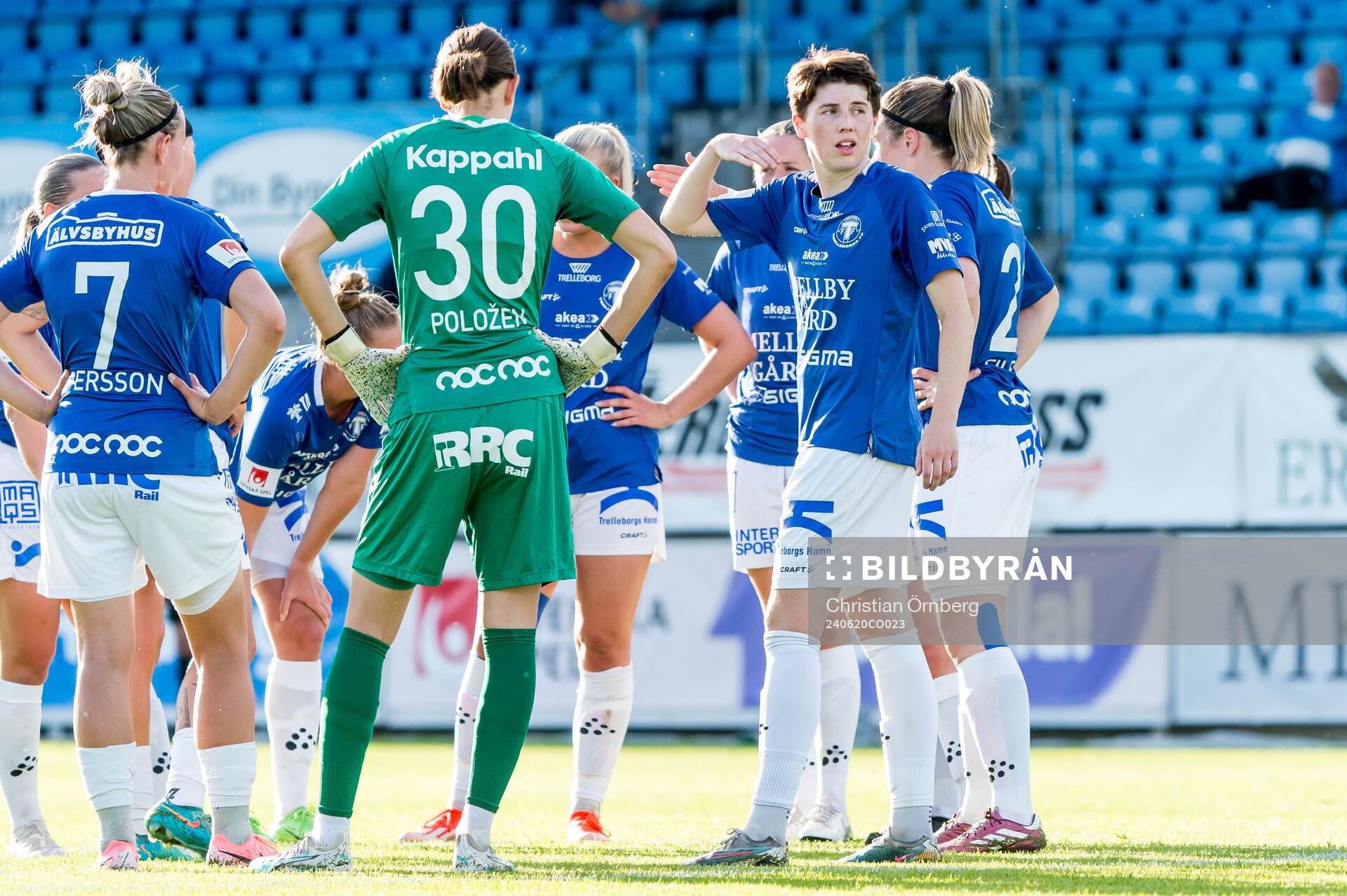 Trelleborgs spelare deppar