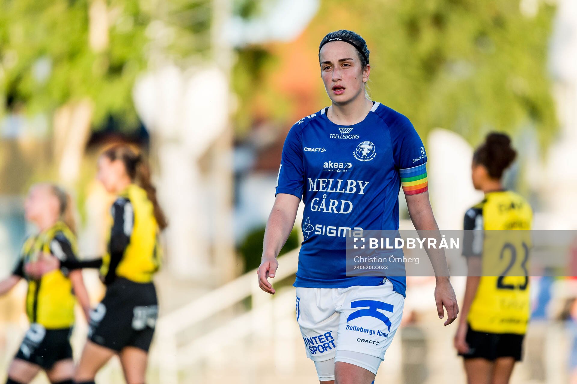 Trelleborgs Edina Filekovic deppar