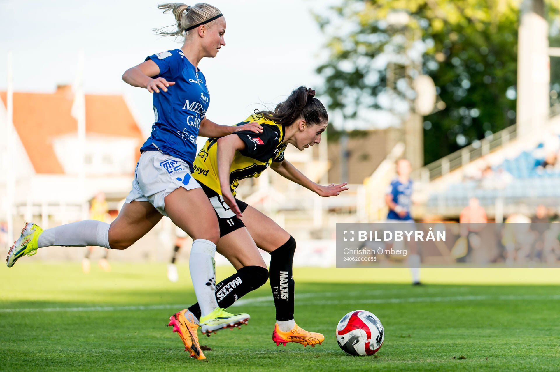 Trelleborgs Lova Sternfeldt och Häckens Clarissa Larisey