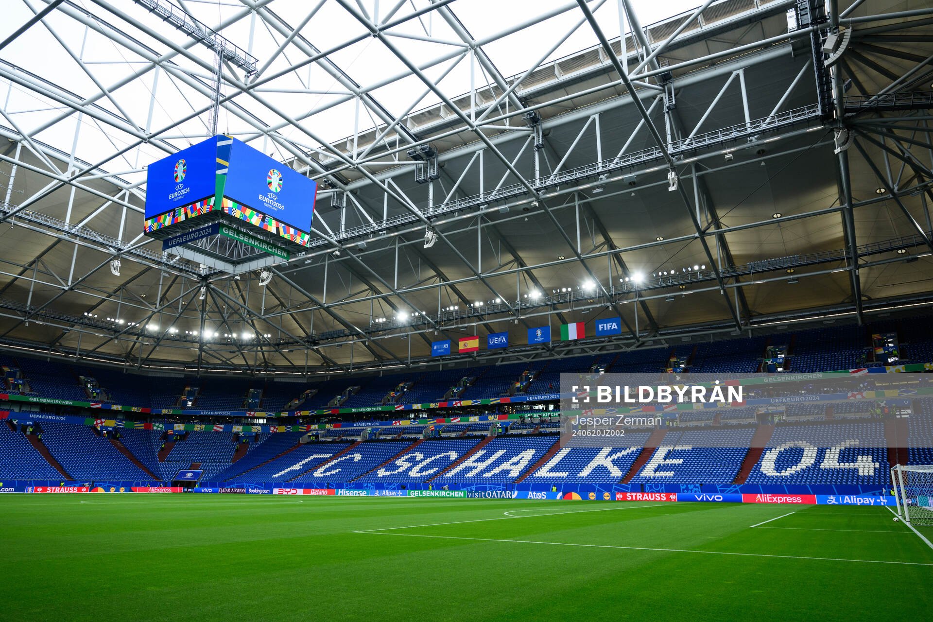 Interior view of Arena Auf Schalke