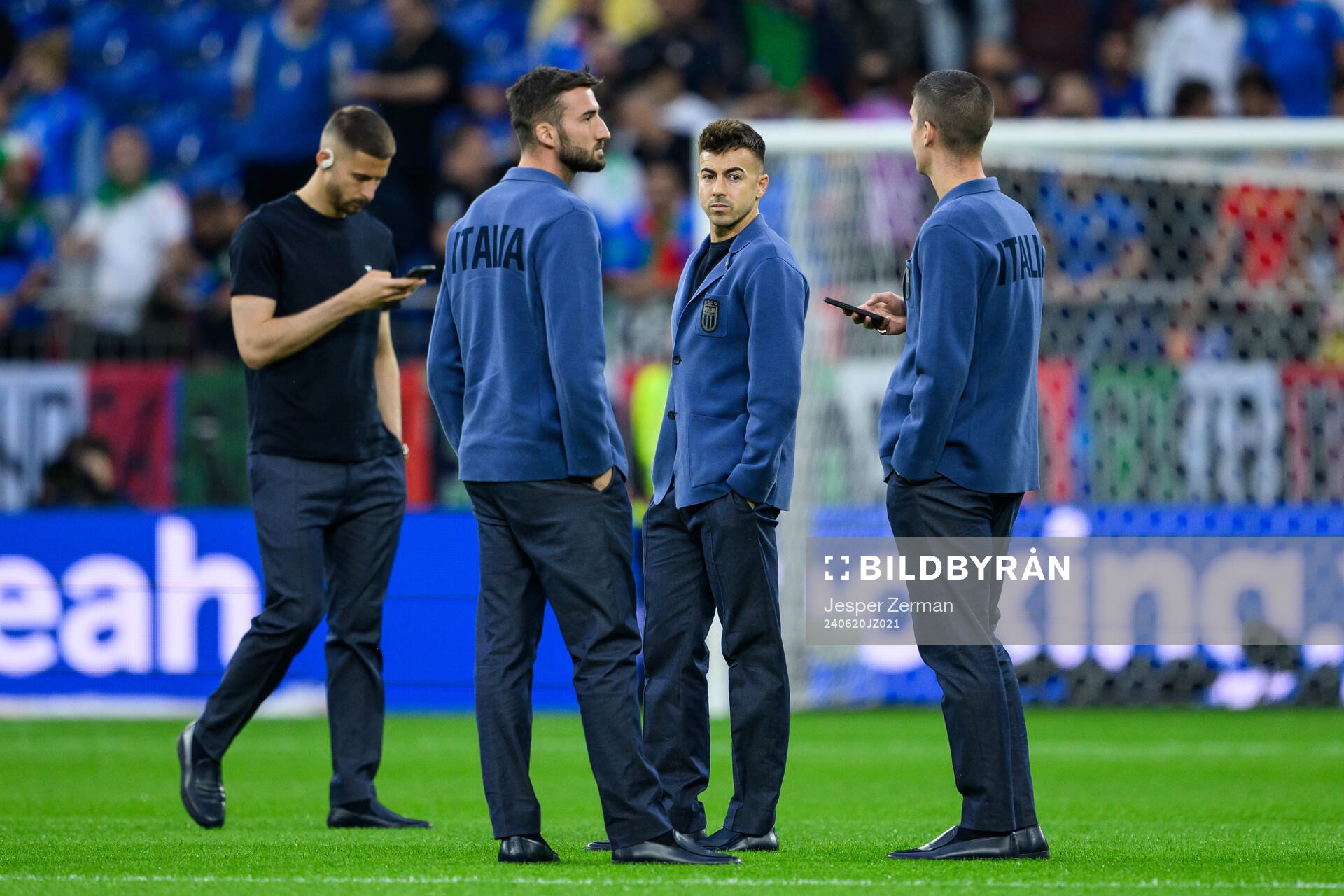 Stephan El Shaarawy of Italy ahead of the UEFA Euro 2024 Football Championship match between Spain and Italy on June 20, 2024 in Gelsenkirchen.