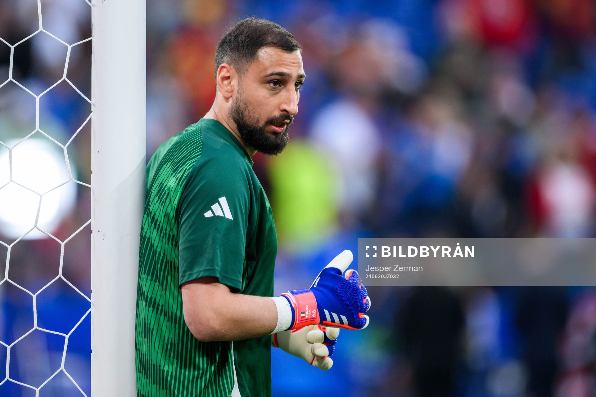 Goalkeeper Gianluigi Donnarumma of Italy