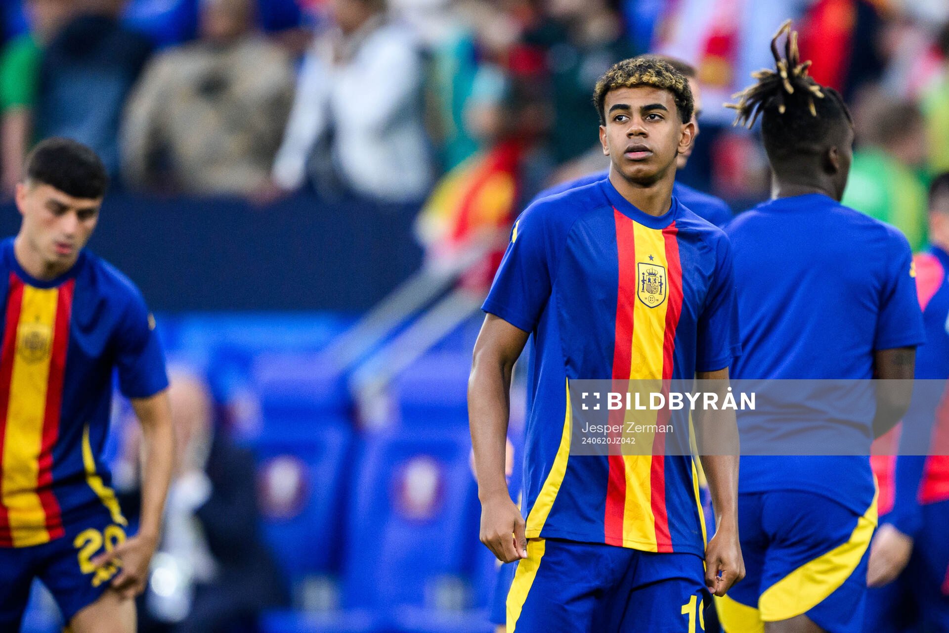 Lamine Yamal of Spain