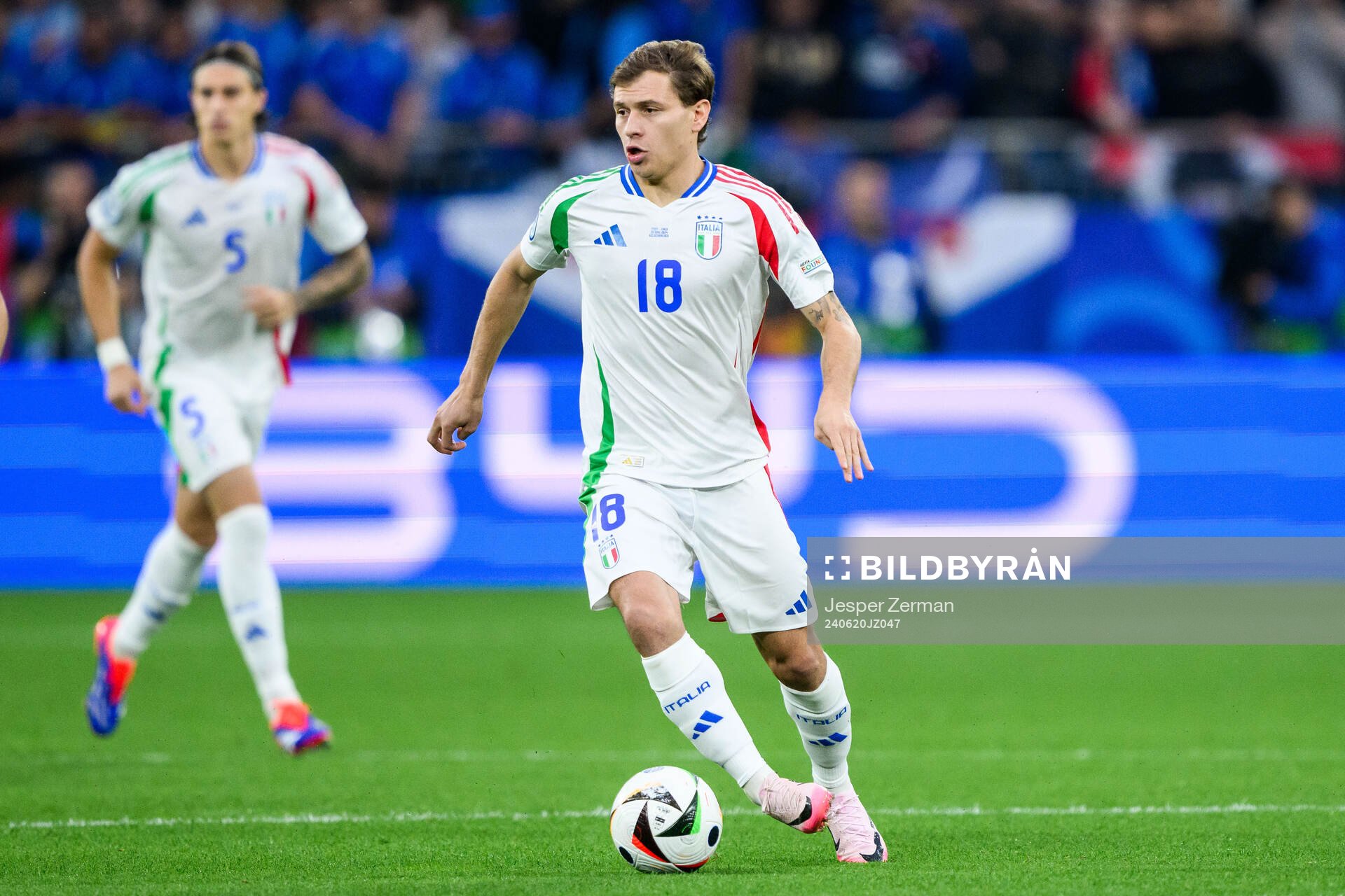 Nicolo Barella of Italy
