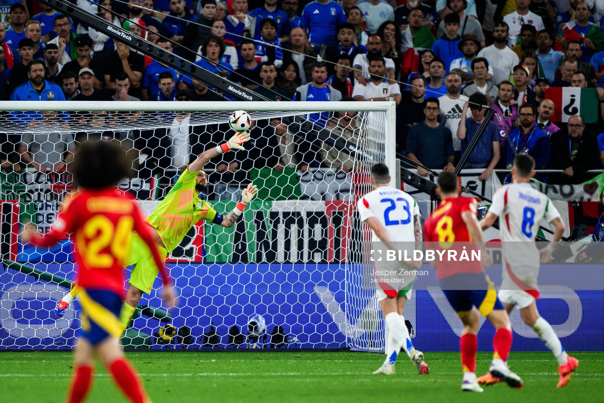 Goalkeeper Gianluigi Donnarumma of Italy