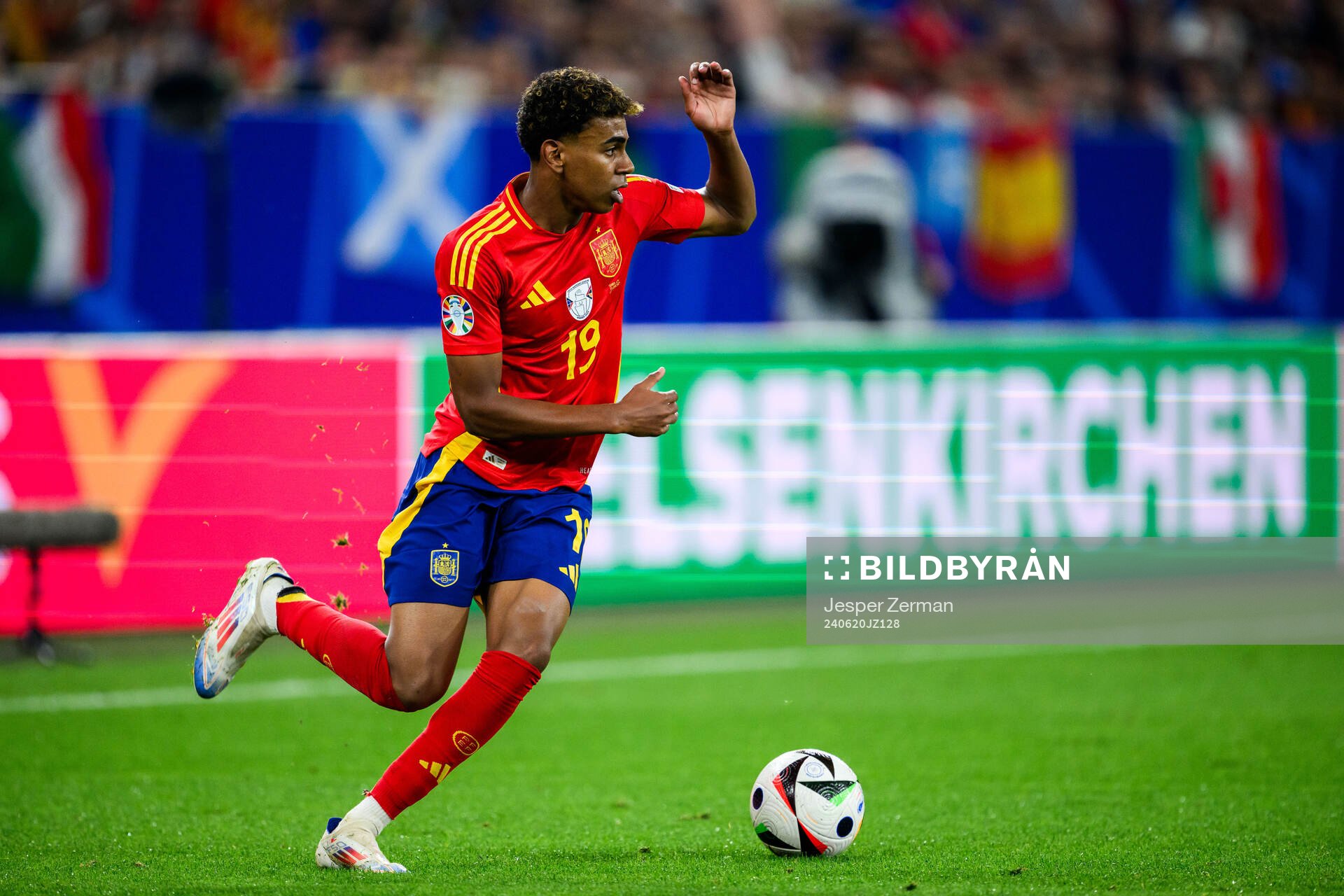 Lamine Yamal of Spain