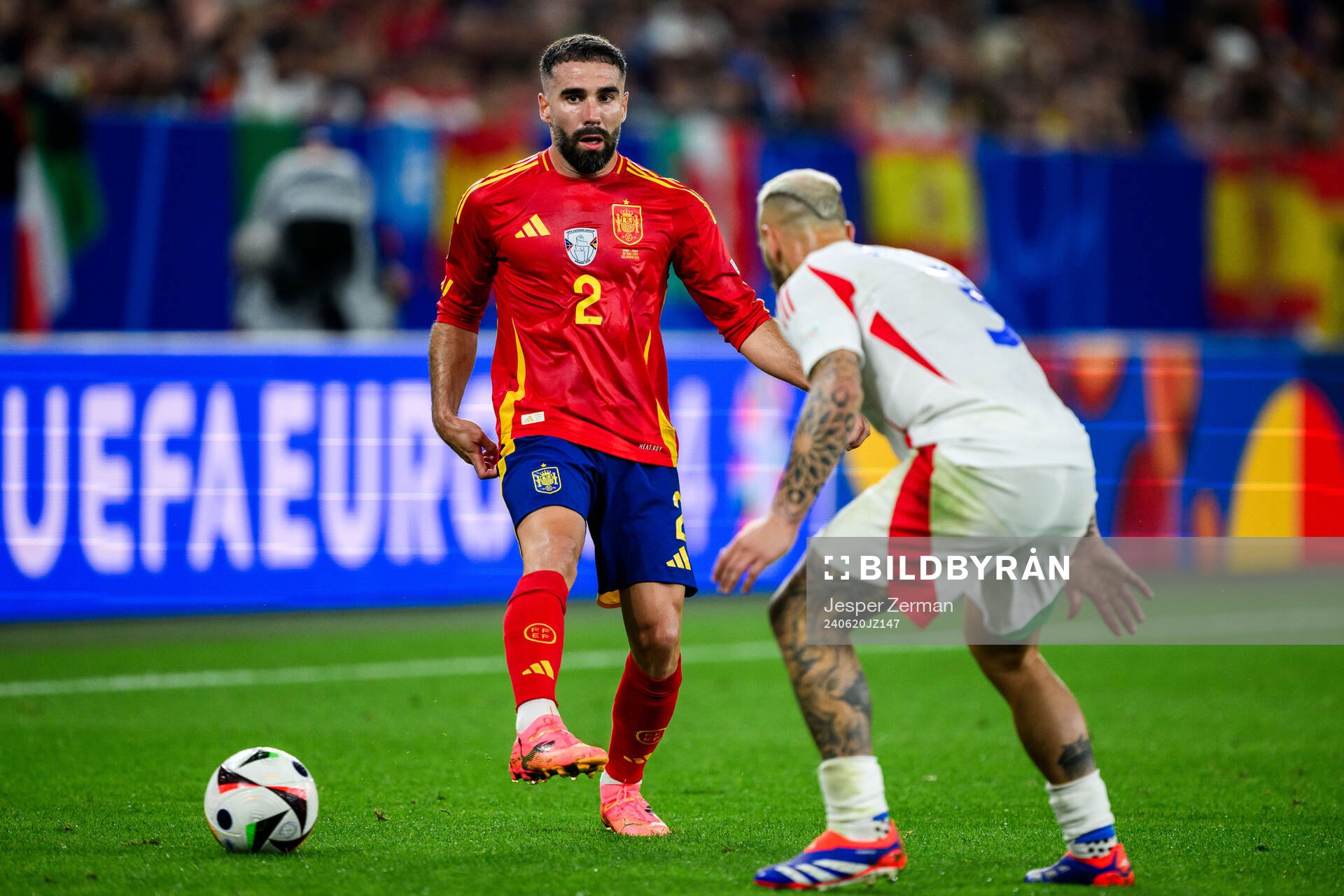 Daniel Carvajal of Spain