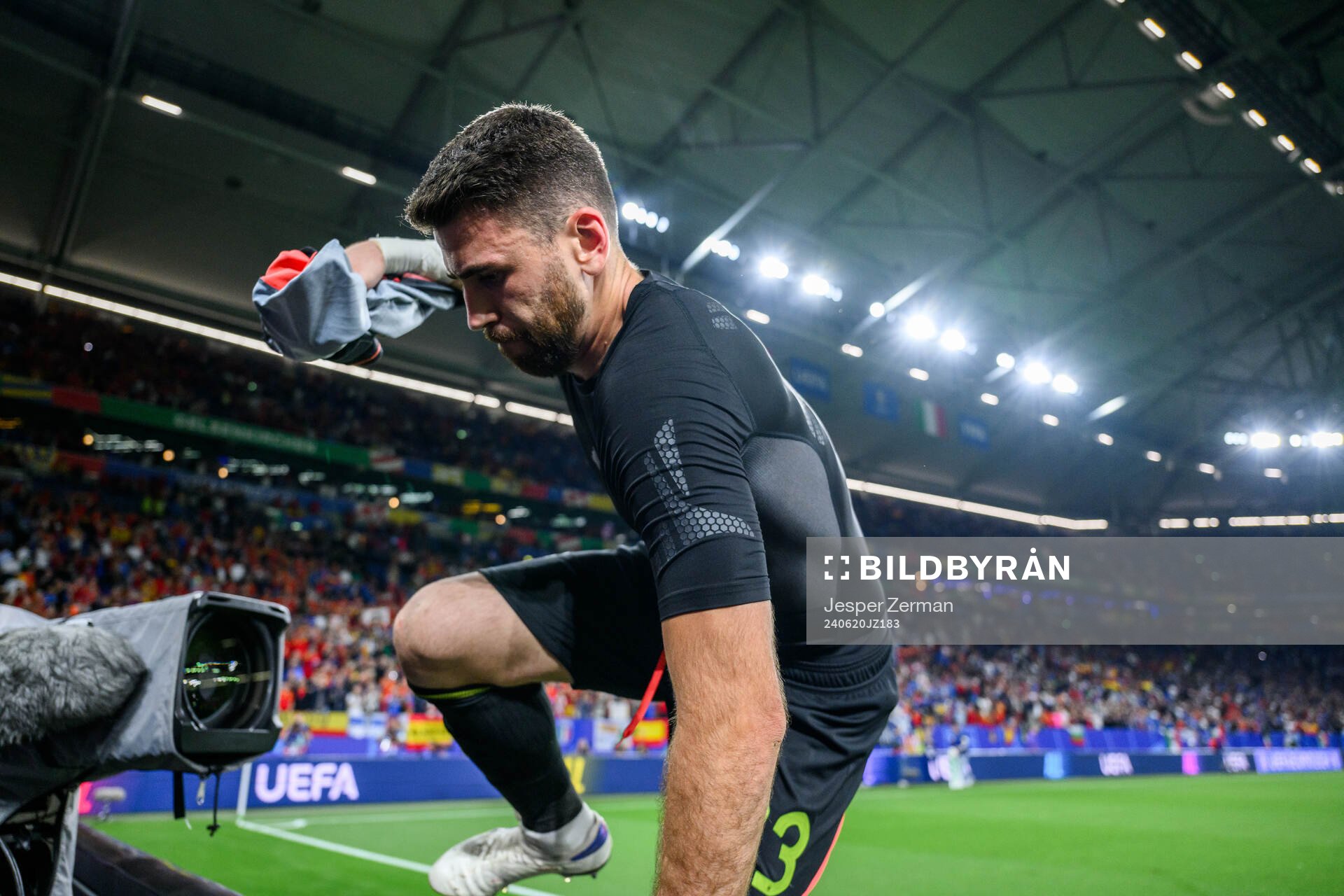goalkeeper Unai Simon Mendibil of Spain