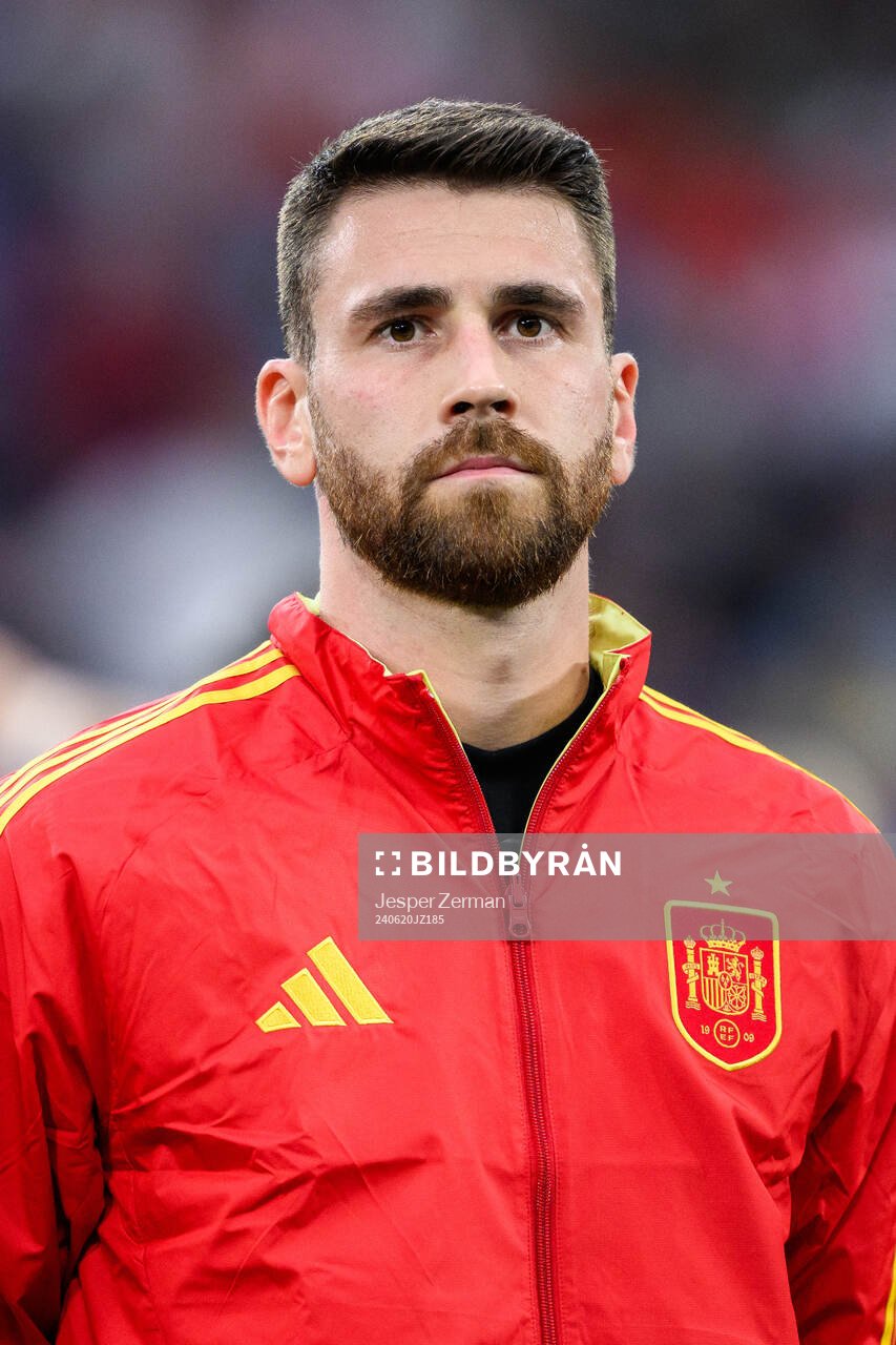 goalkeeper Unai Simon Mendibil of Spain ahead of the UEFA Euro 2024 Football Championship match between Spain and Italy on June 20, 2024 in Gelsenkirchen.