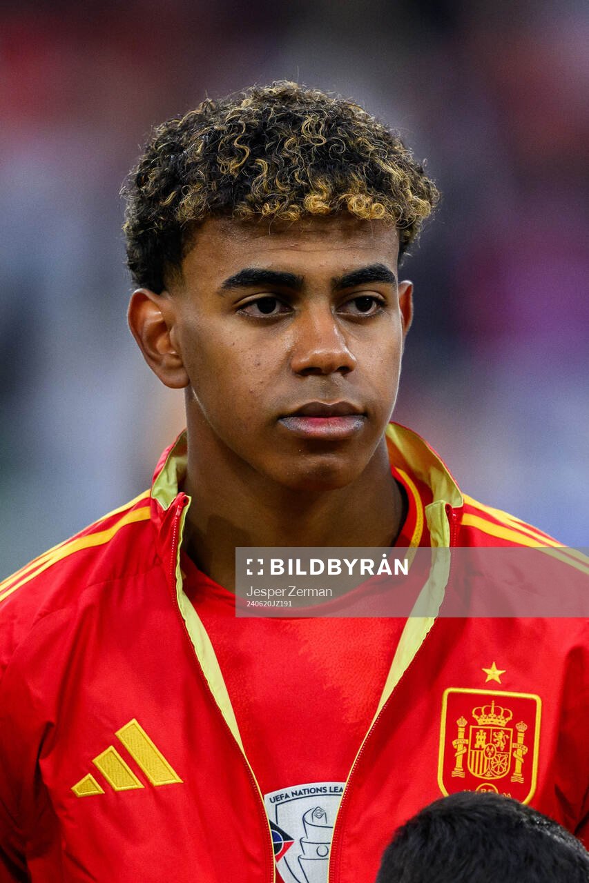 Lamine Yamal of Spain