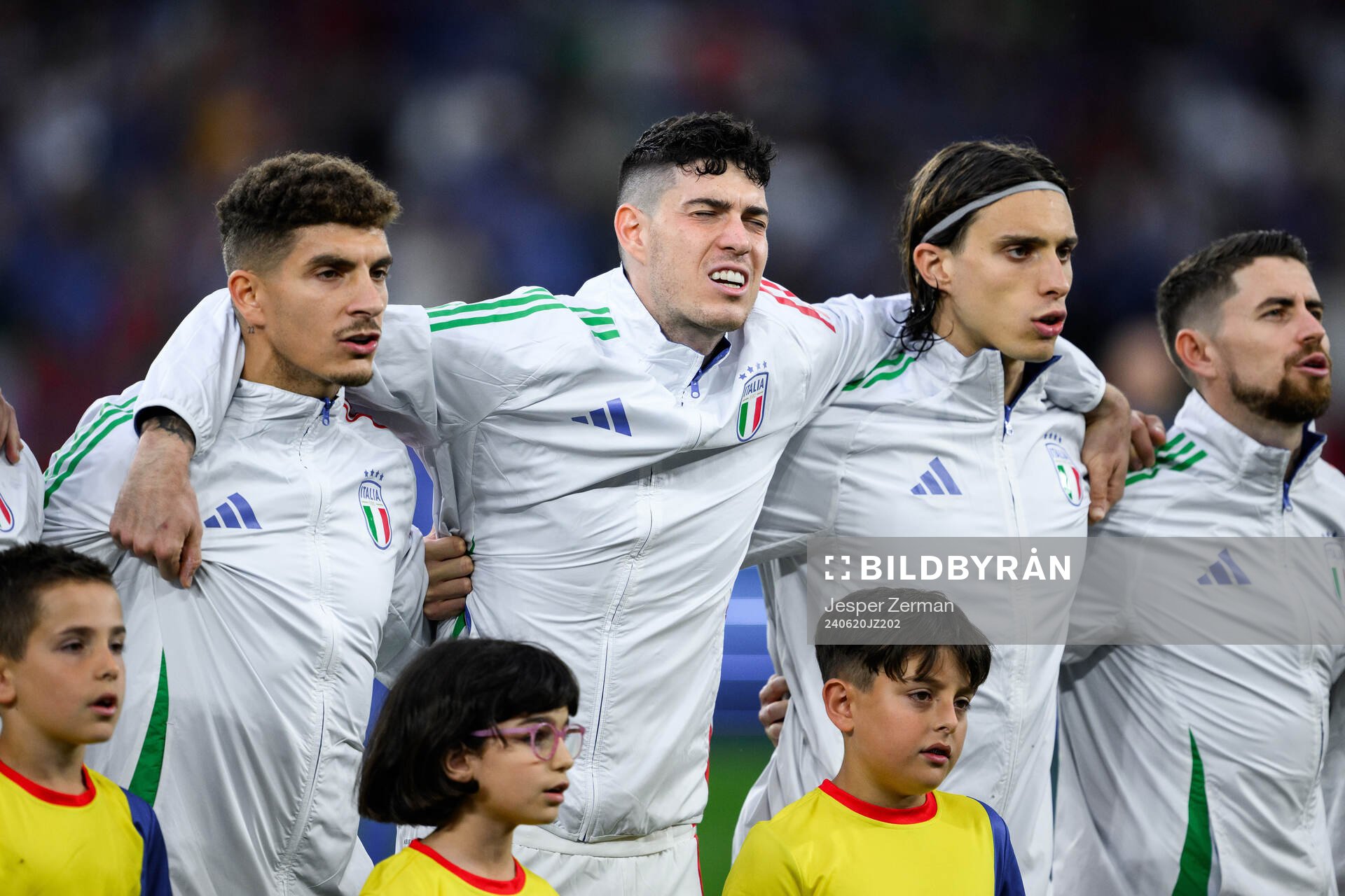 Giovanni Di Lorenzo, Alessandro Bastoni, Riccardo Calafiori