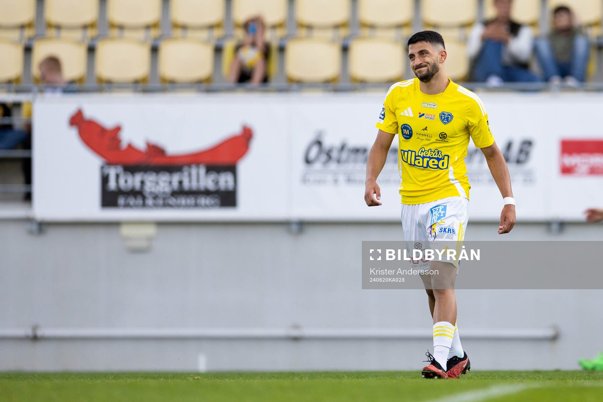 Falkenbergs Leonardo Farah Shahin deppar
