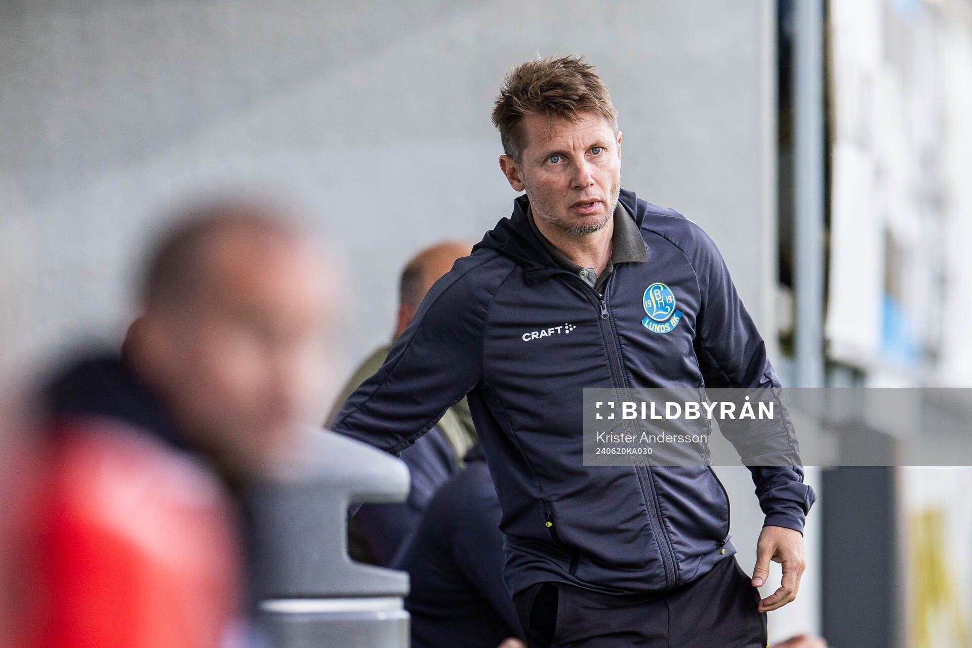 Lunds tränare Jussi Kontinen