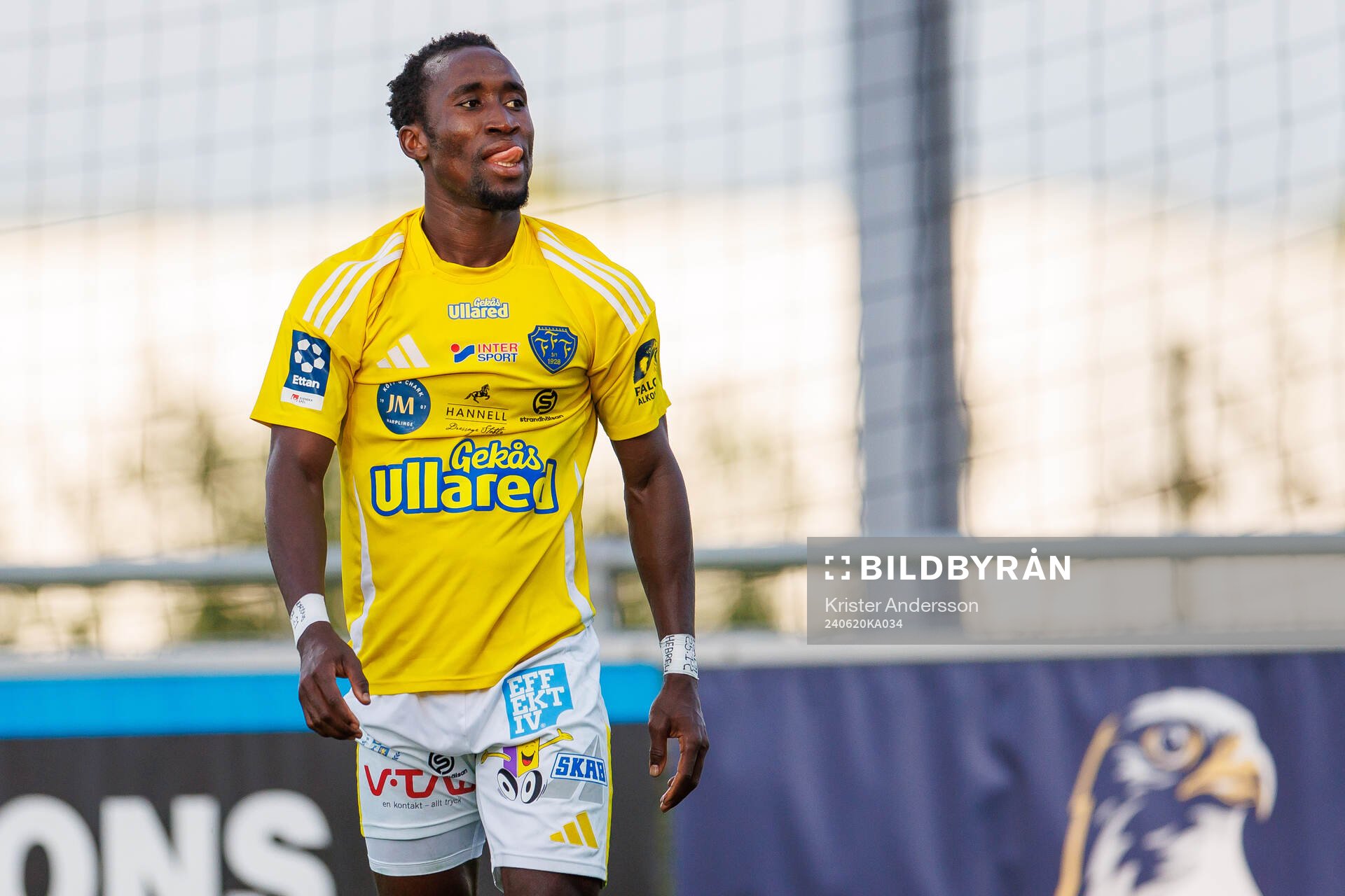 Falkenbergs Wanbe Godwin Aguda deppar
