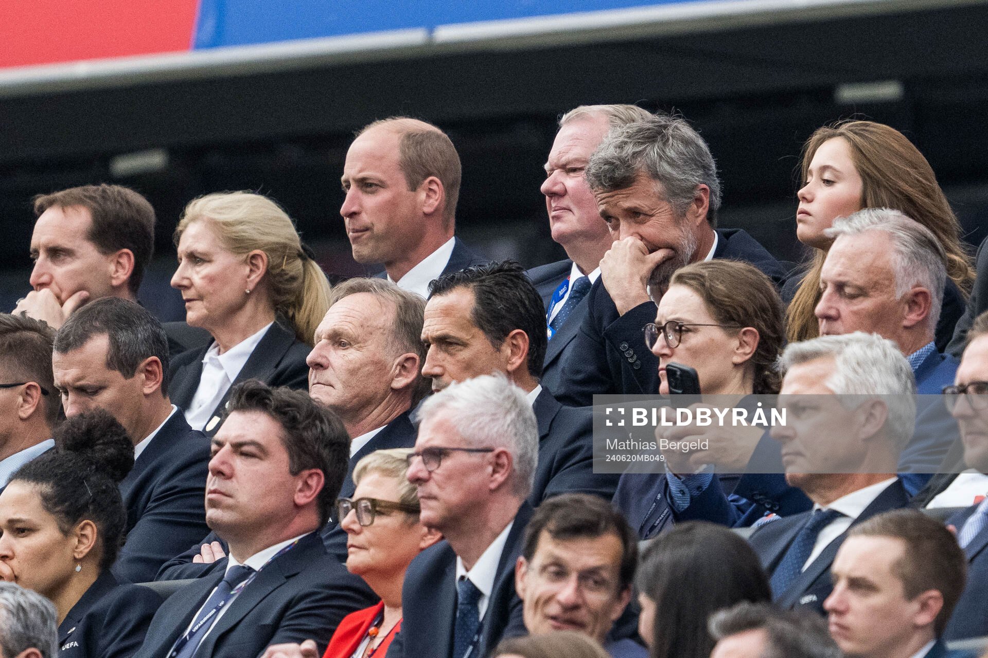 Prince William, Karl-Erik Nilsson, first vice-president of