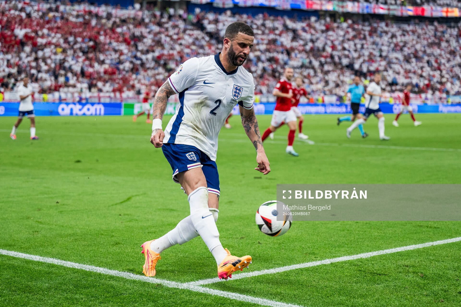 Kyle Walker of England