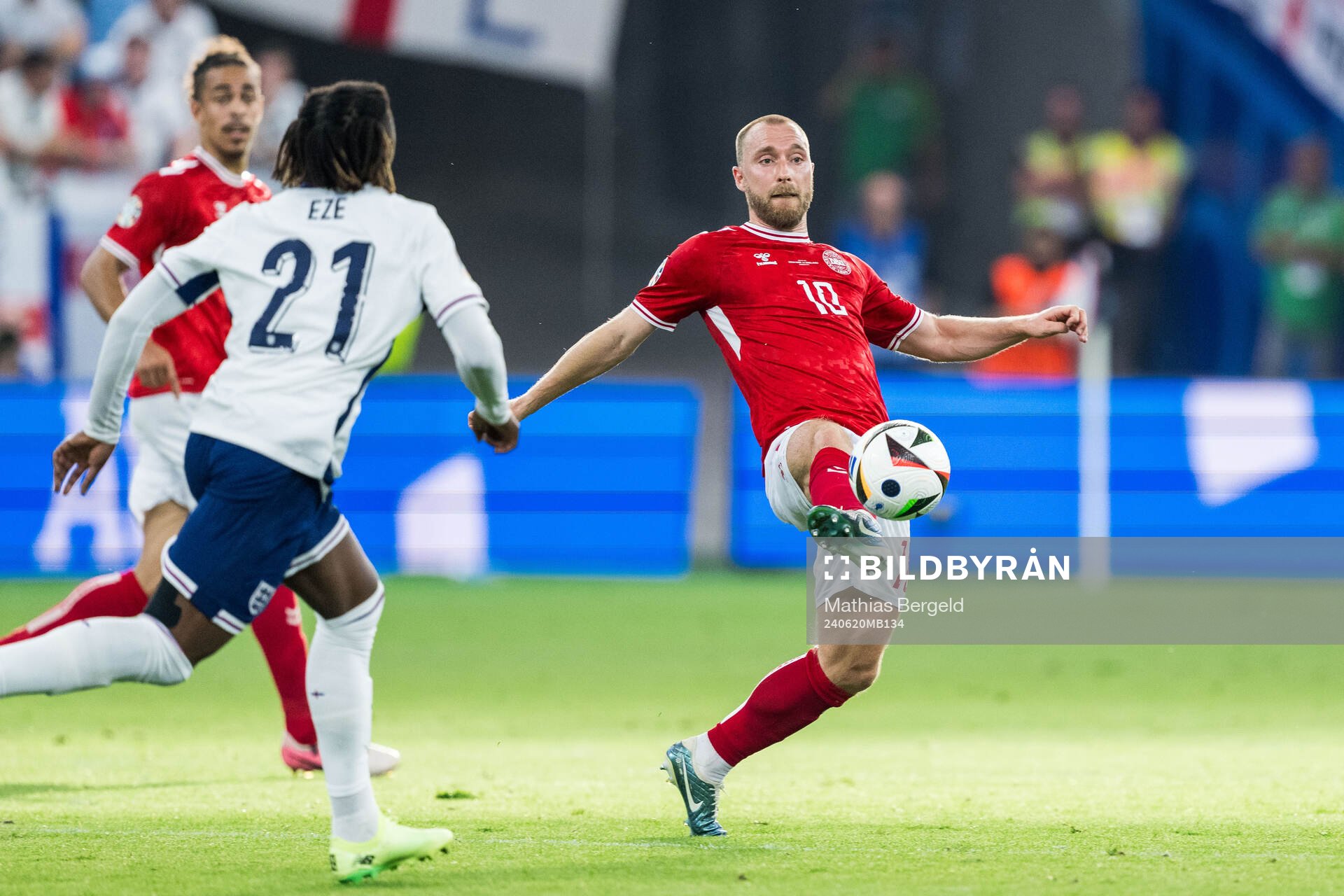 Christian Eriksen of Denmark