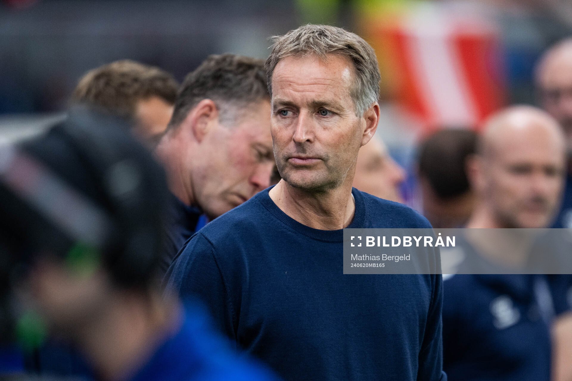 Head coach Kasper Hjulmand of Denmark