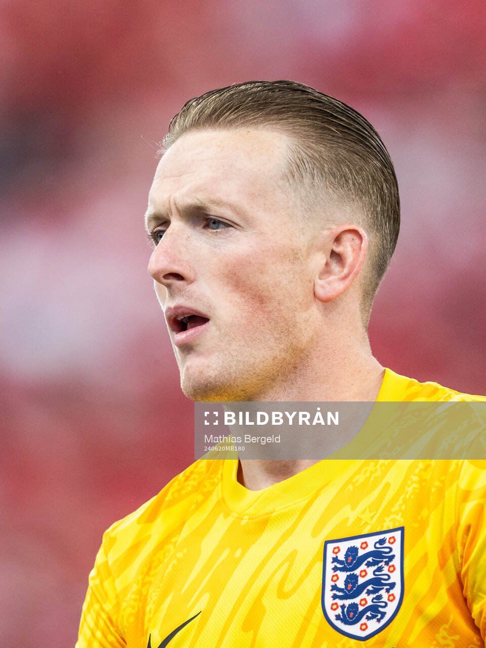Goalkeeper Jordan Pickford of England
