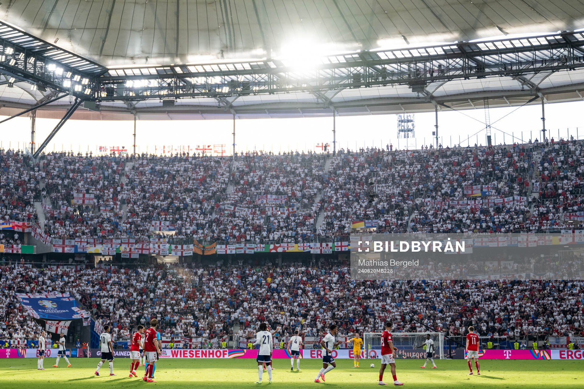 General view of Frankfurt Arena
