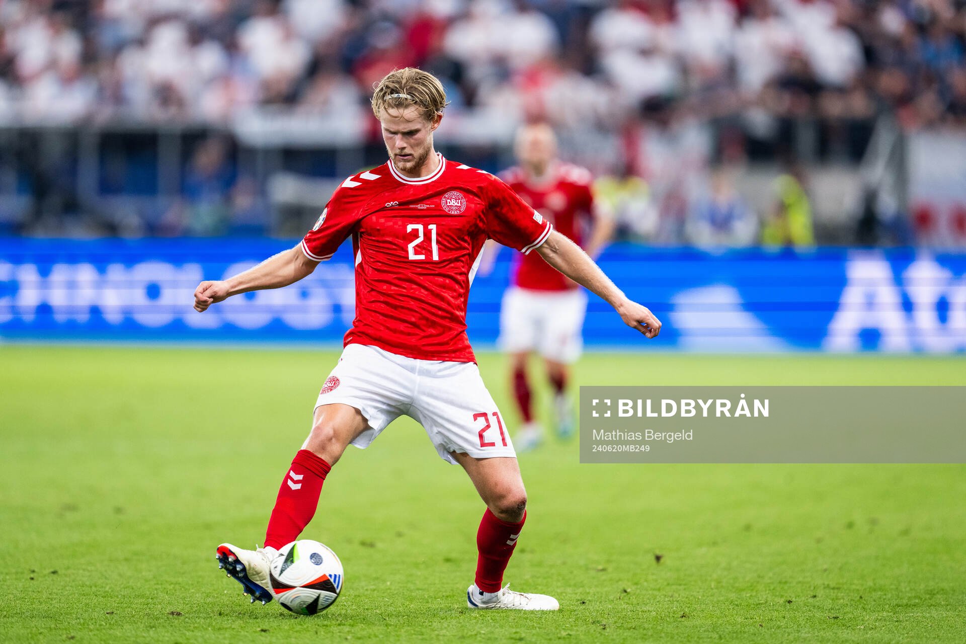 Morten Hjulmand of Denmark