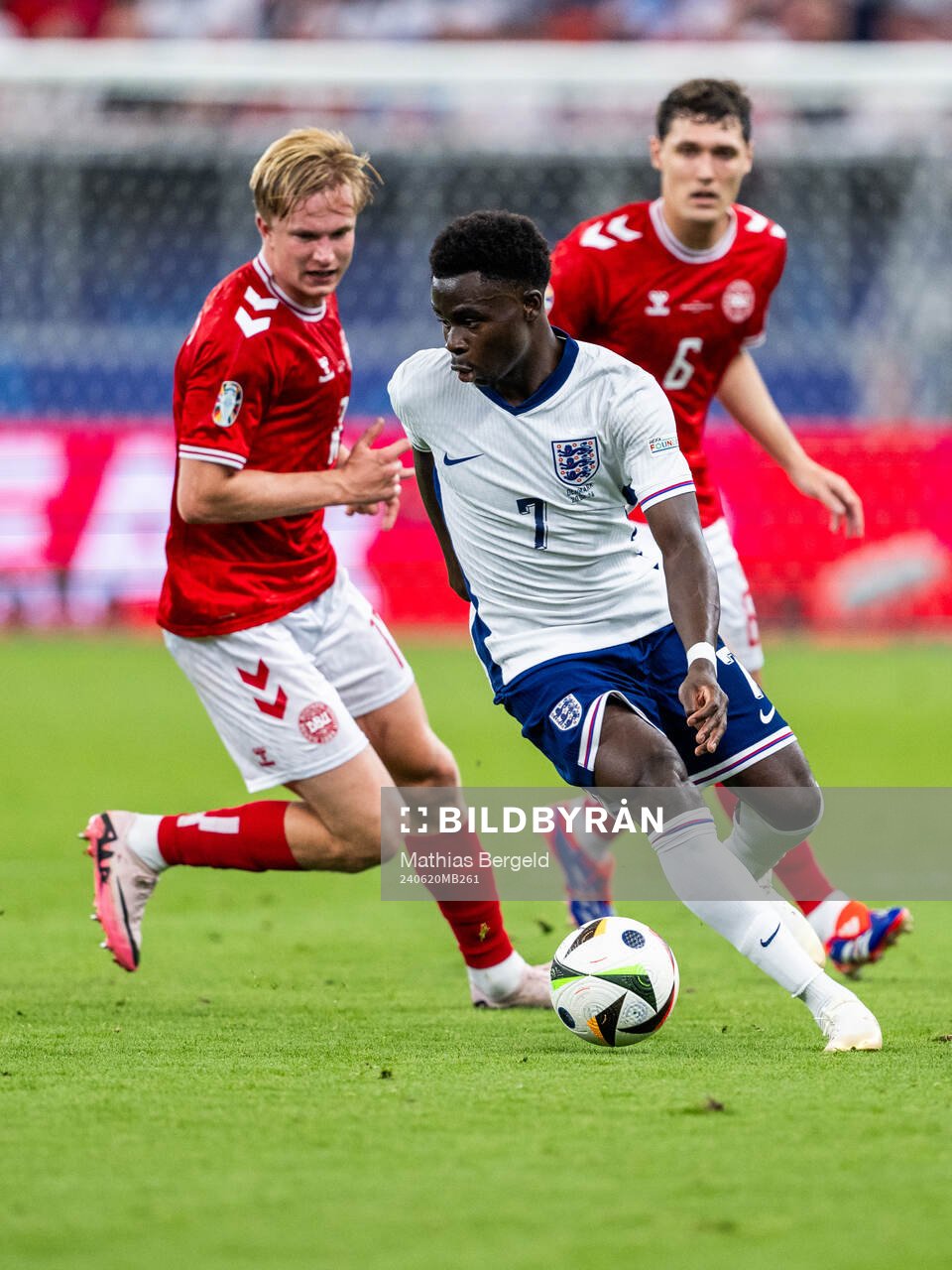 Bukayo Saka of England