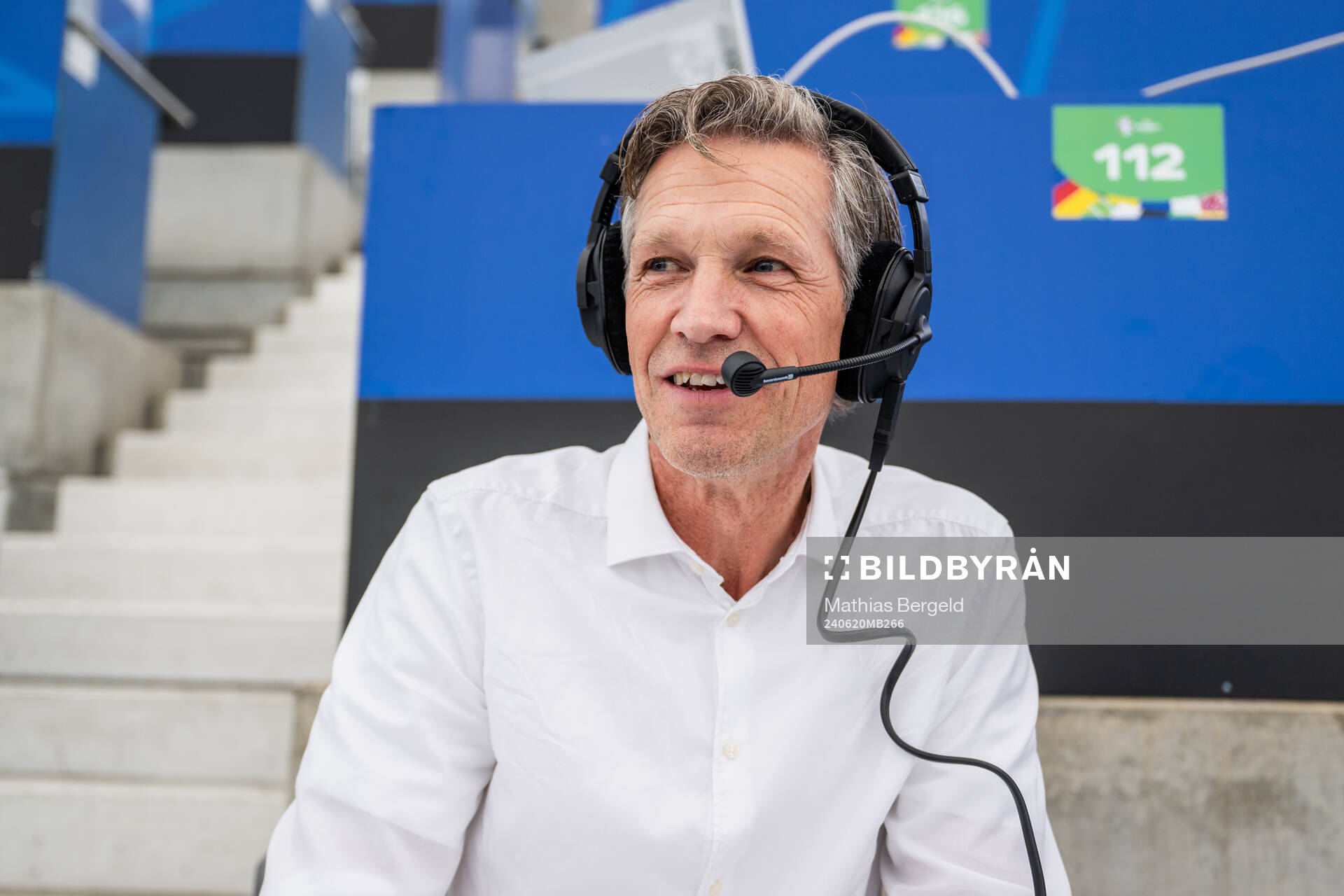 Jens Fjellström, commentator of Swedish broadcaster TV4