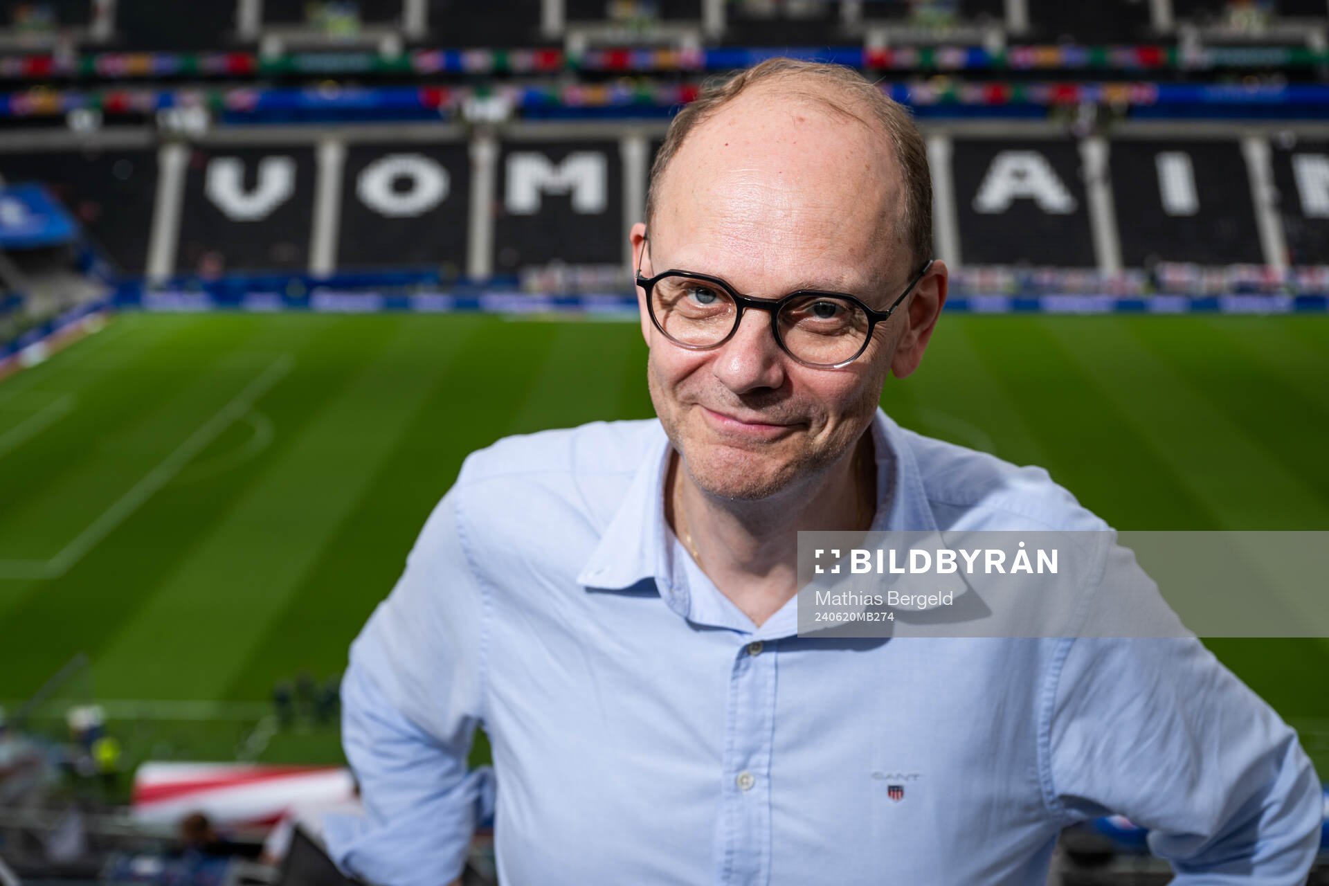 Lasse Granqvist, commentator of Swedish broadcaster TV4,