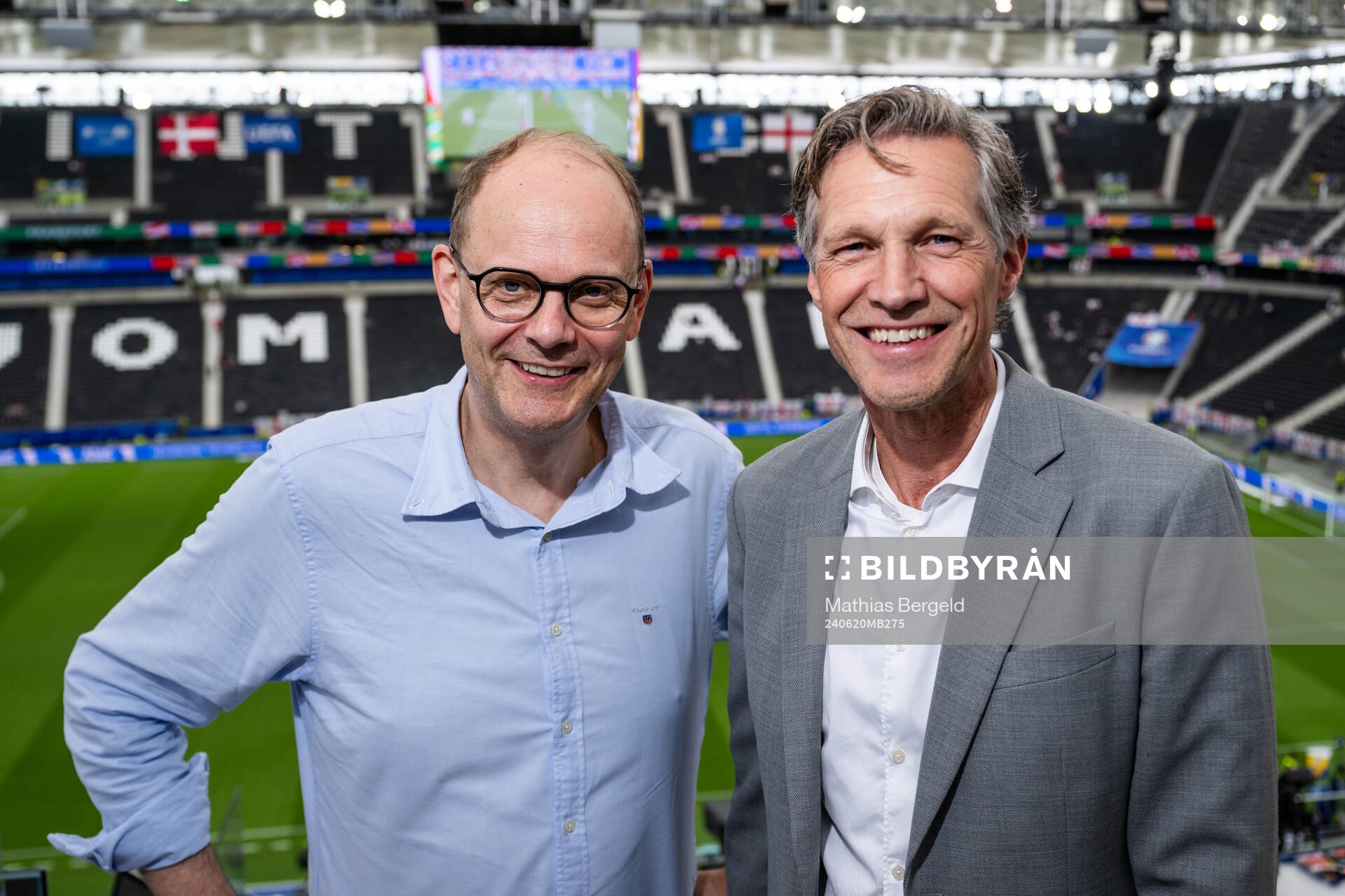 Lasse Granqvist and Jens Fjellström, commentators of