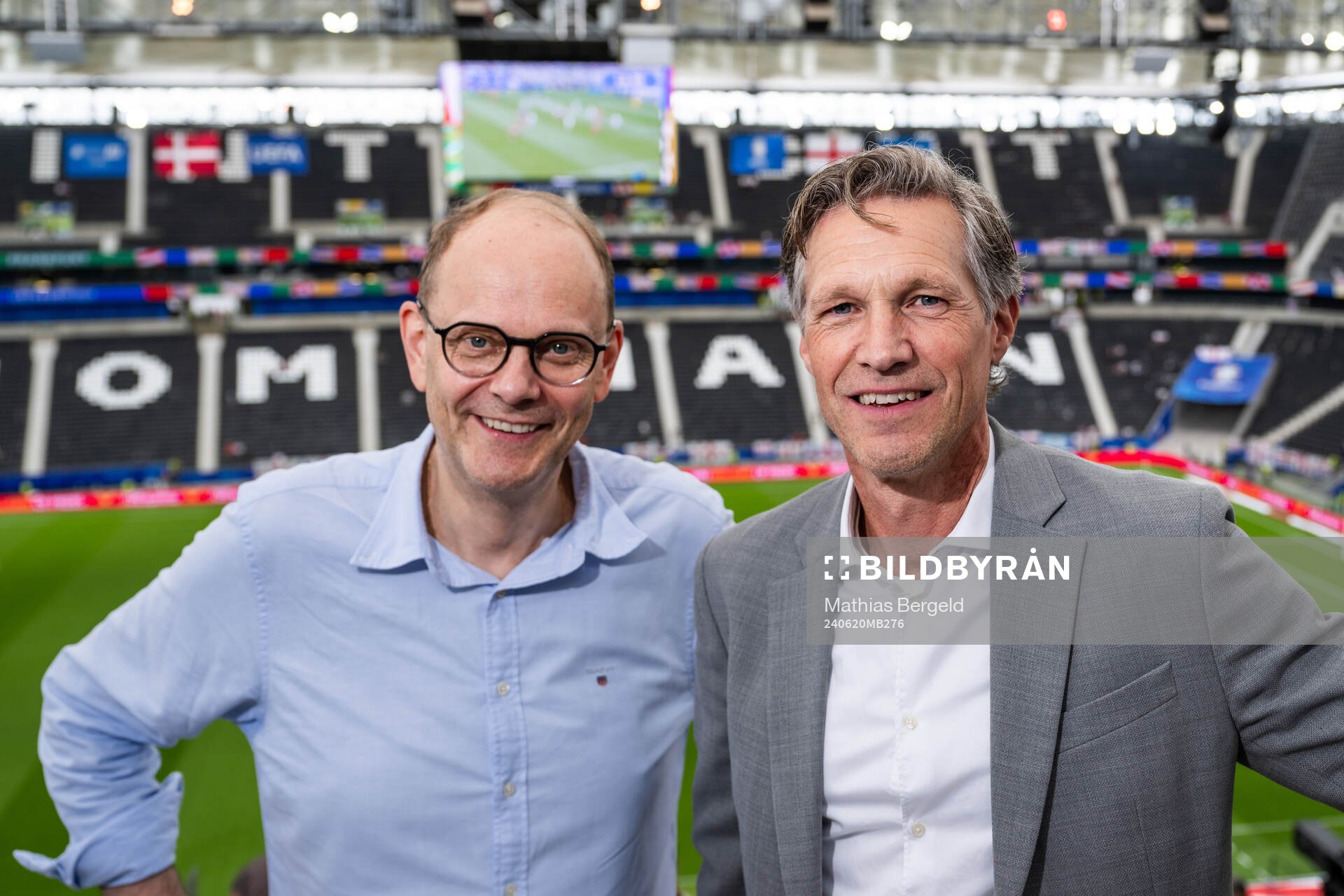 Lasse Granqvist and Jens Fjellström, commentators of