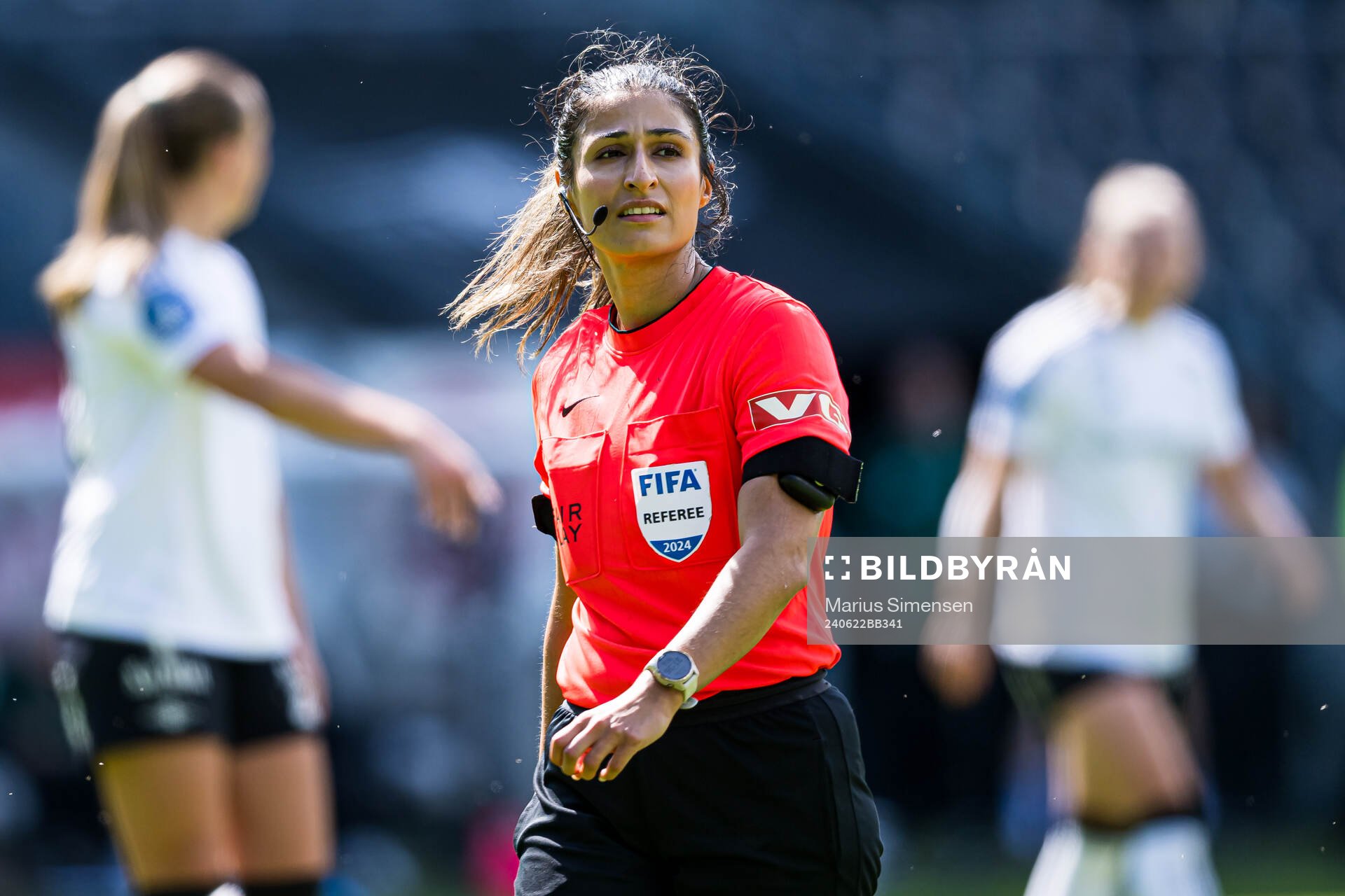 Sarah Fatemeh Zangeneh, referee