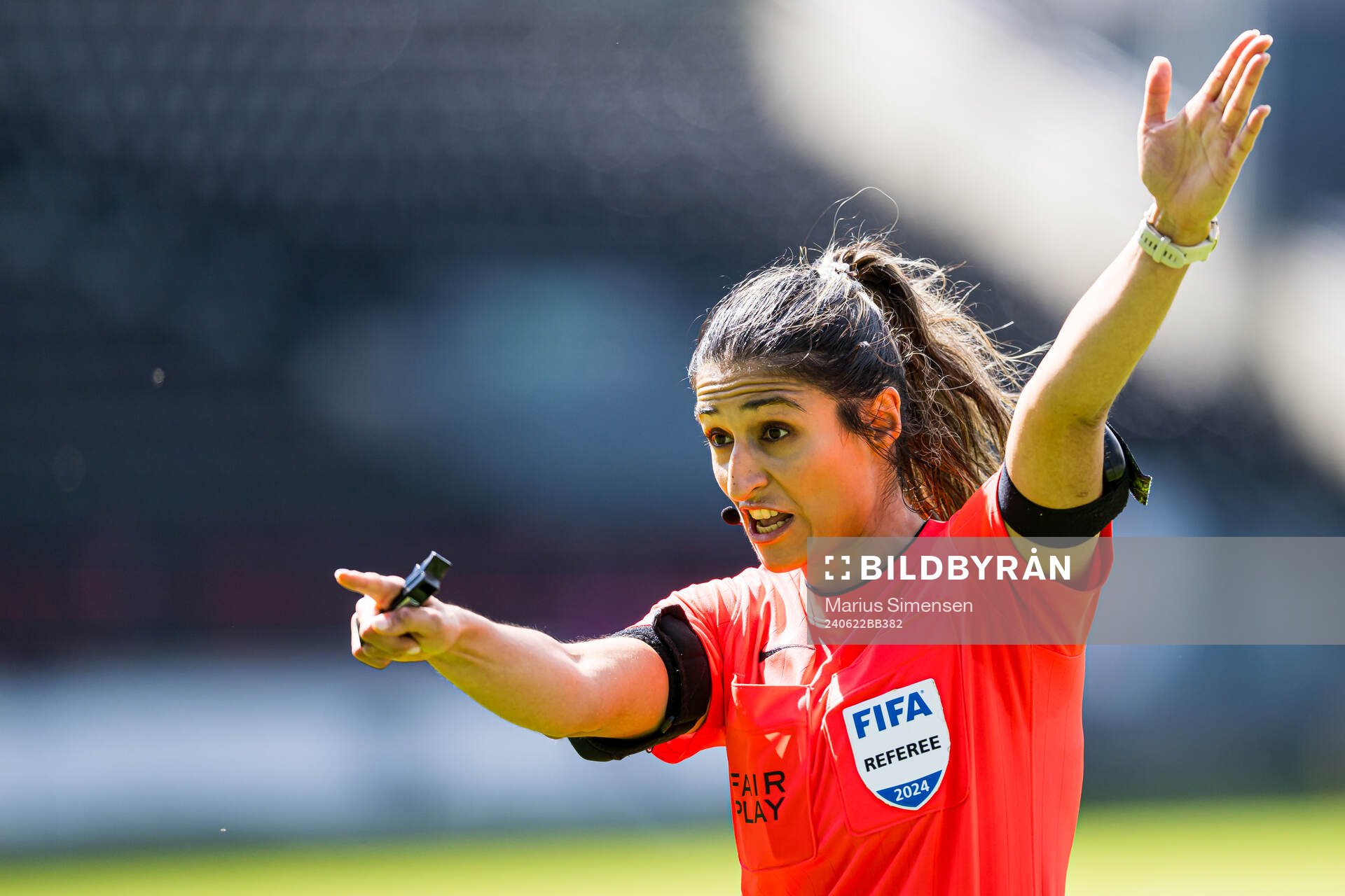 Sarah Fatemeh Zangeneh, referee