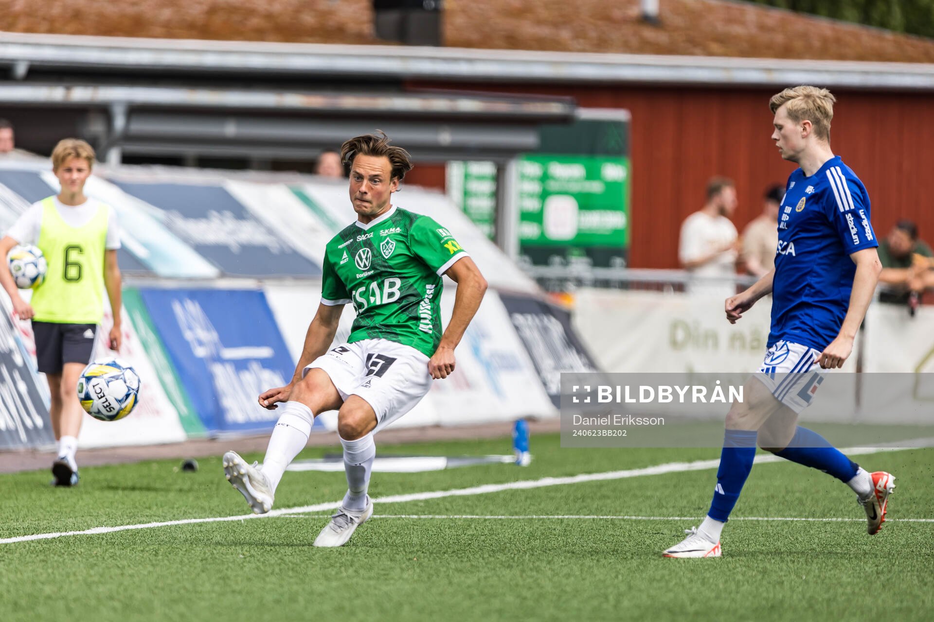 Brages Cesar Weilid och GIF Sundsvalls Gustav Nordh