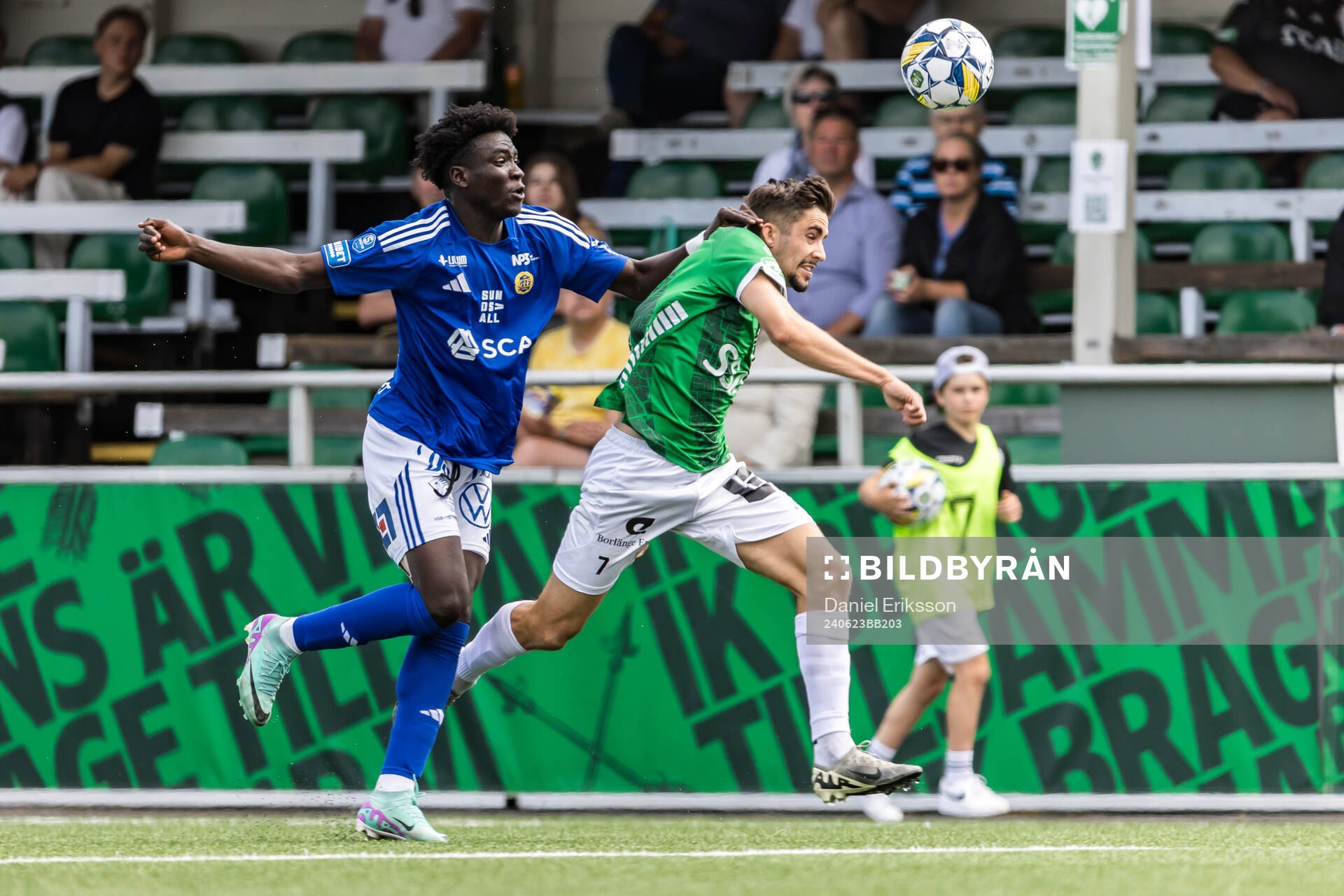 GIF Sundsvalls Kojo Peprah Oppong och Brages Emil Tot