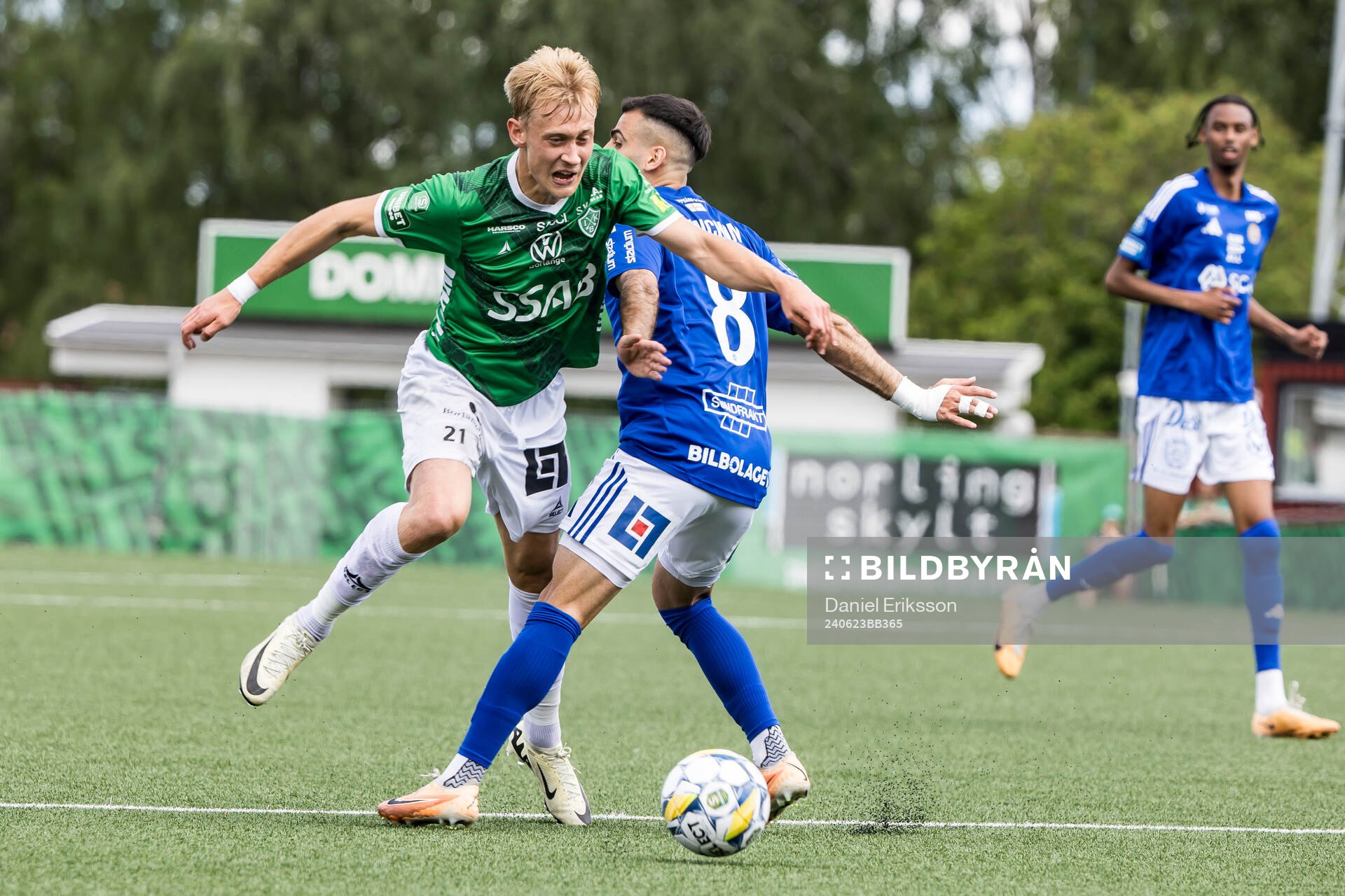 Brages Henry Sletsjøe och GIF Sundsvalls Marc Manchon
