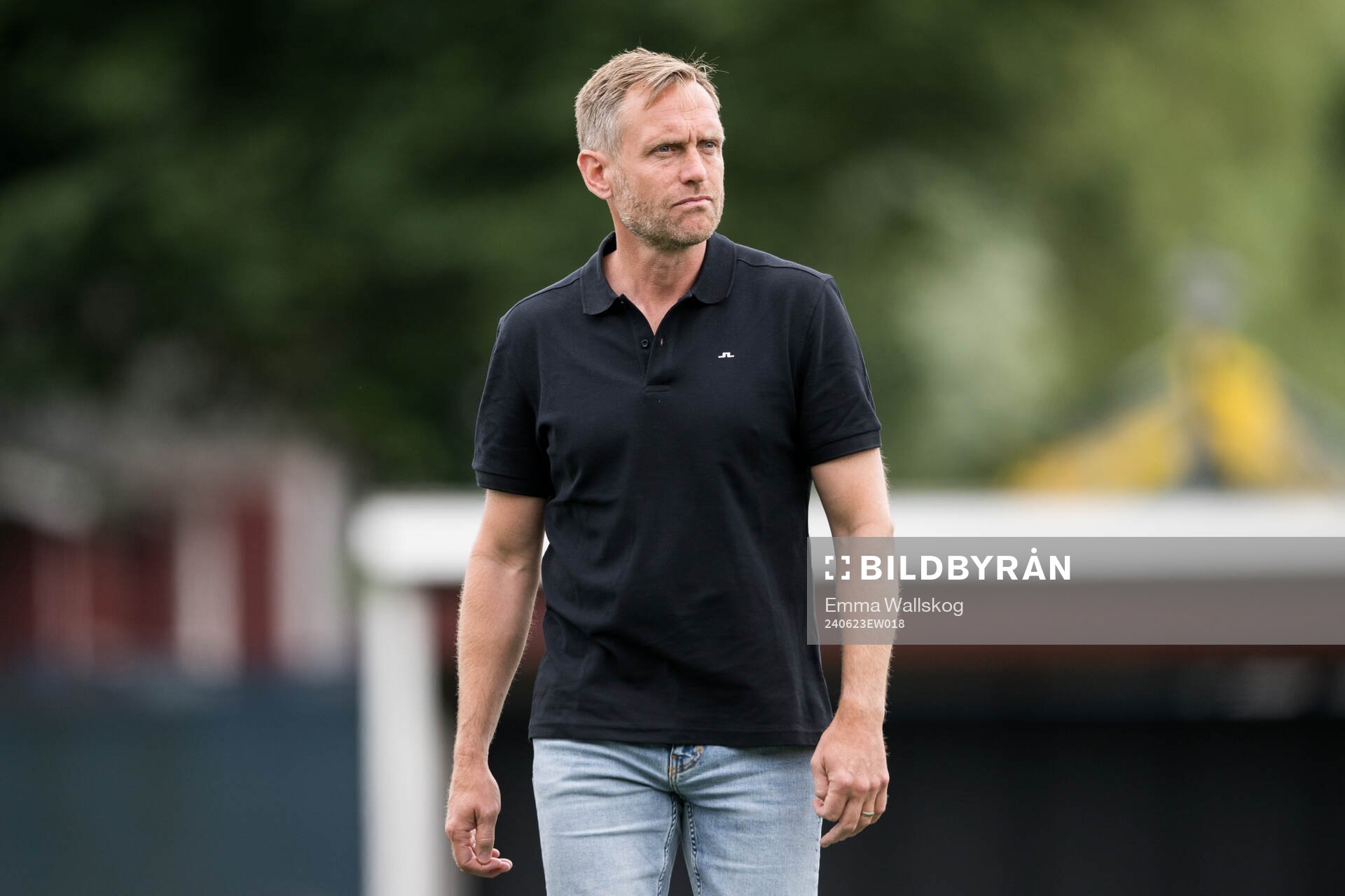 Hammarbys tränare Martin Sjögren