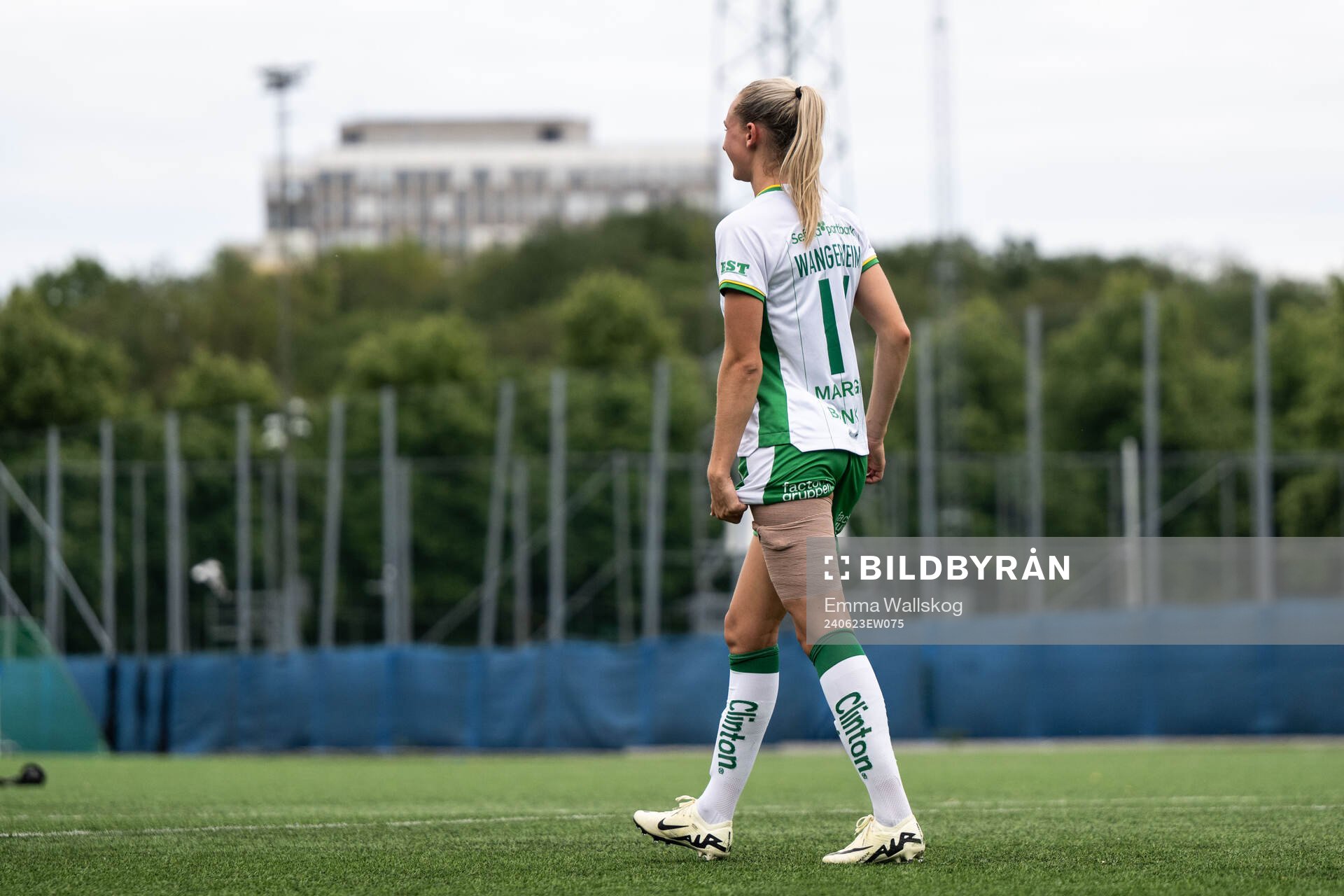 Hammarbys Ellen Wangerheim har ont
