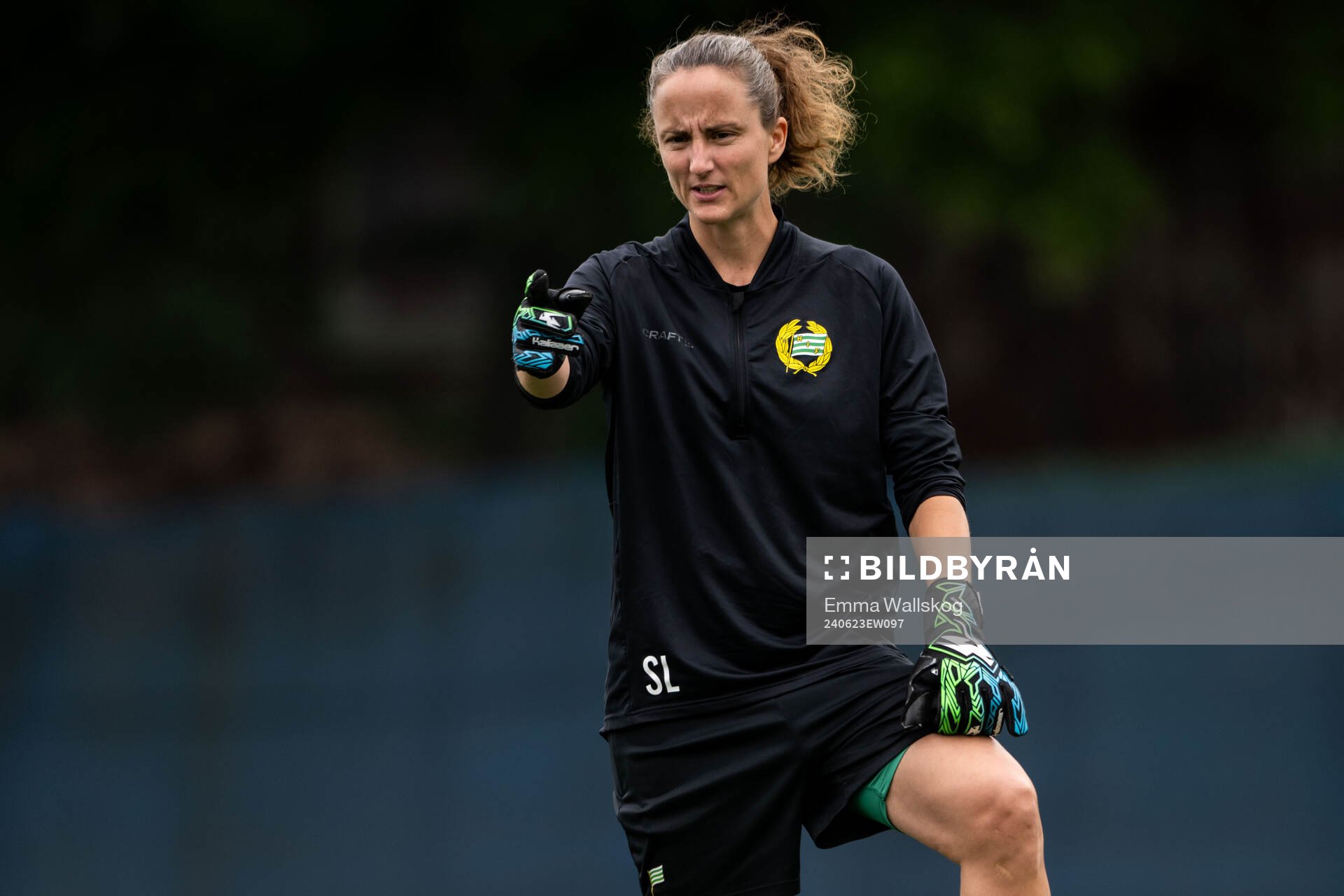 Hammarbys målvaktstränare Sofia Lundgren