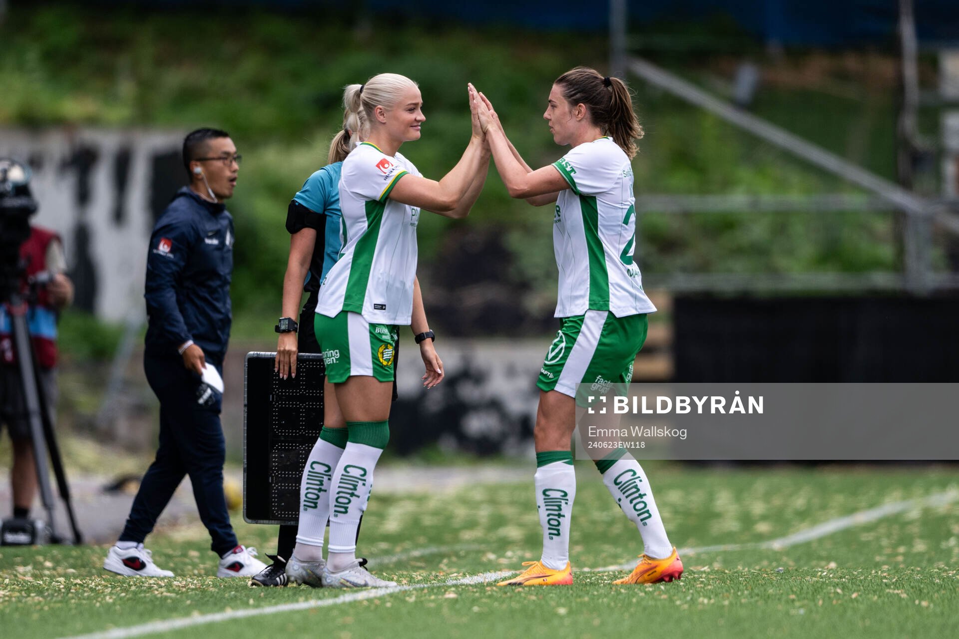 Hammarbys Klara Folkesson byts in istället för Emma Westin