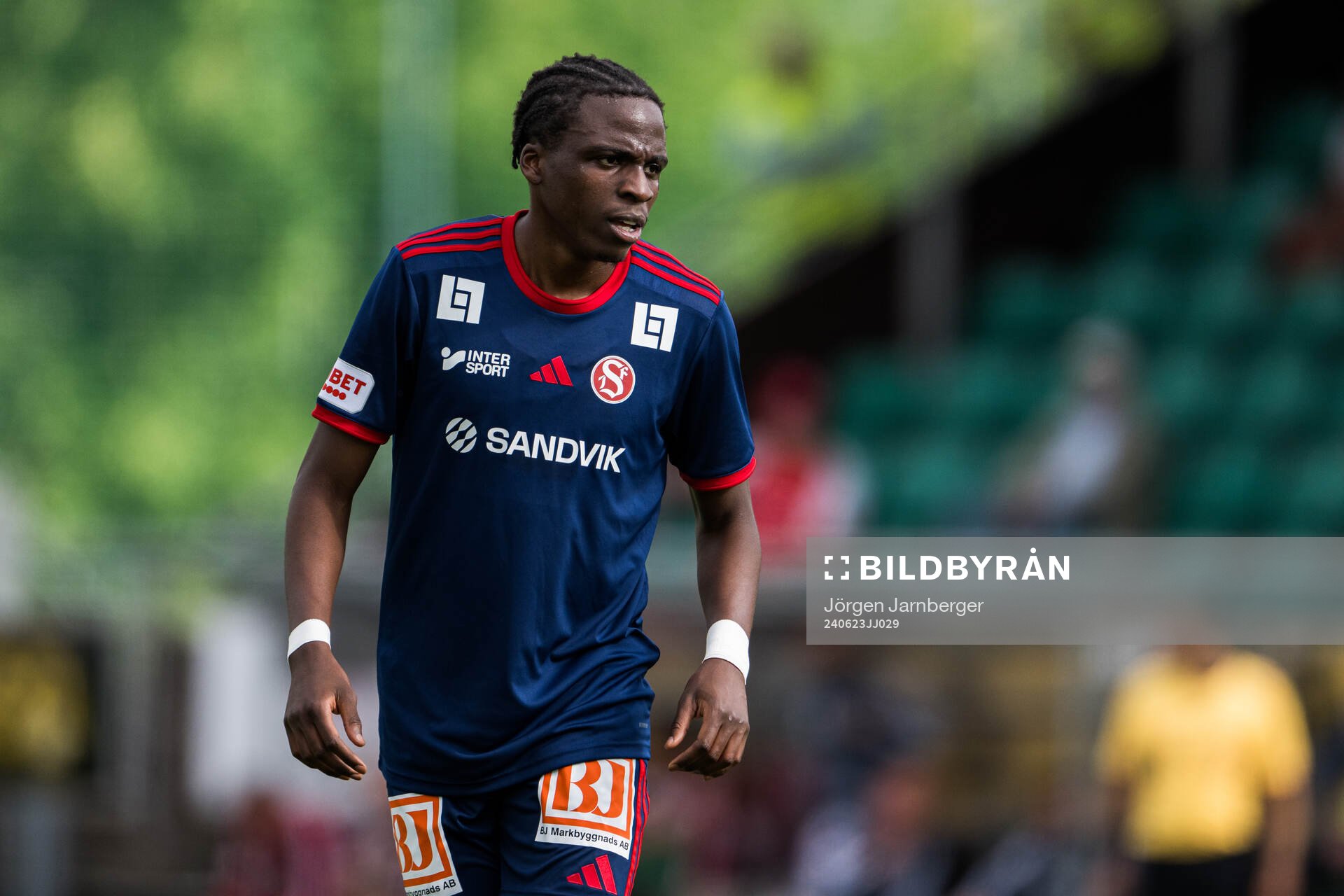 Sandvikens IFs Calvin Kabuye