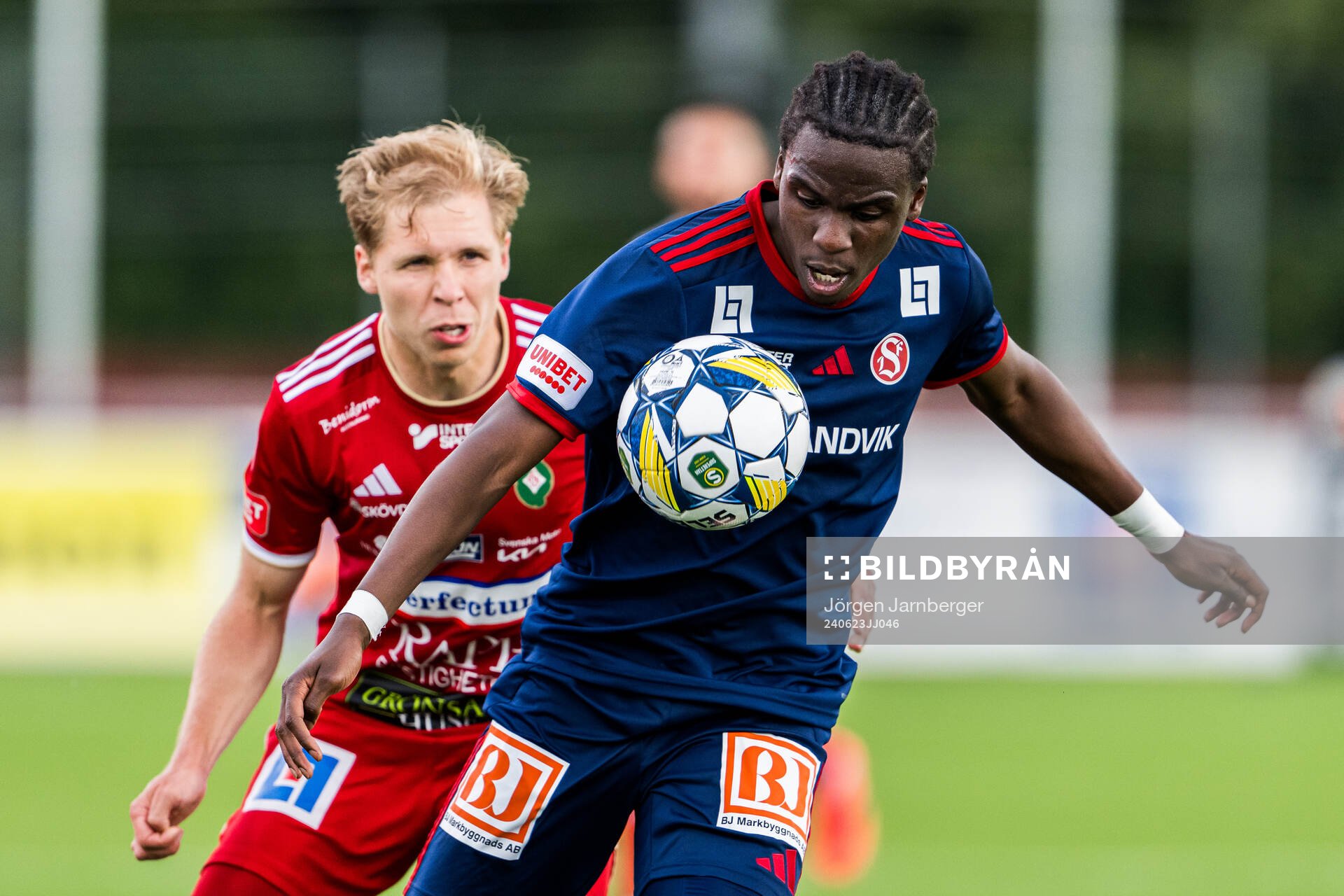 Sandvikens IFs Calvin Kabuye