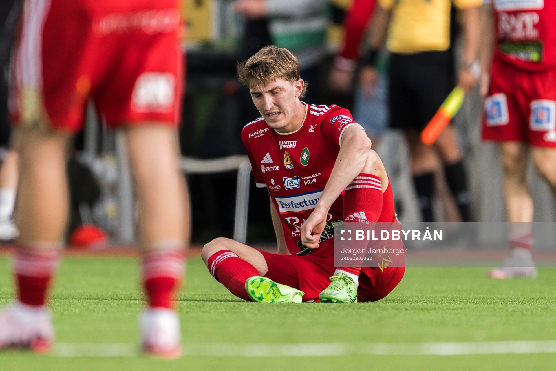 Skövde AIKs Hugo Engström deppar