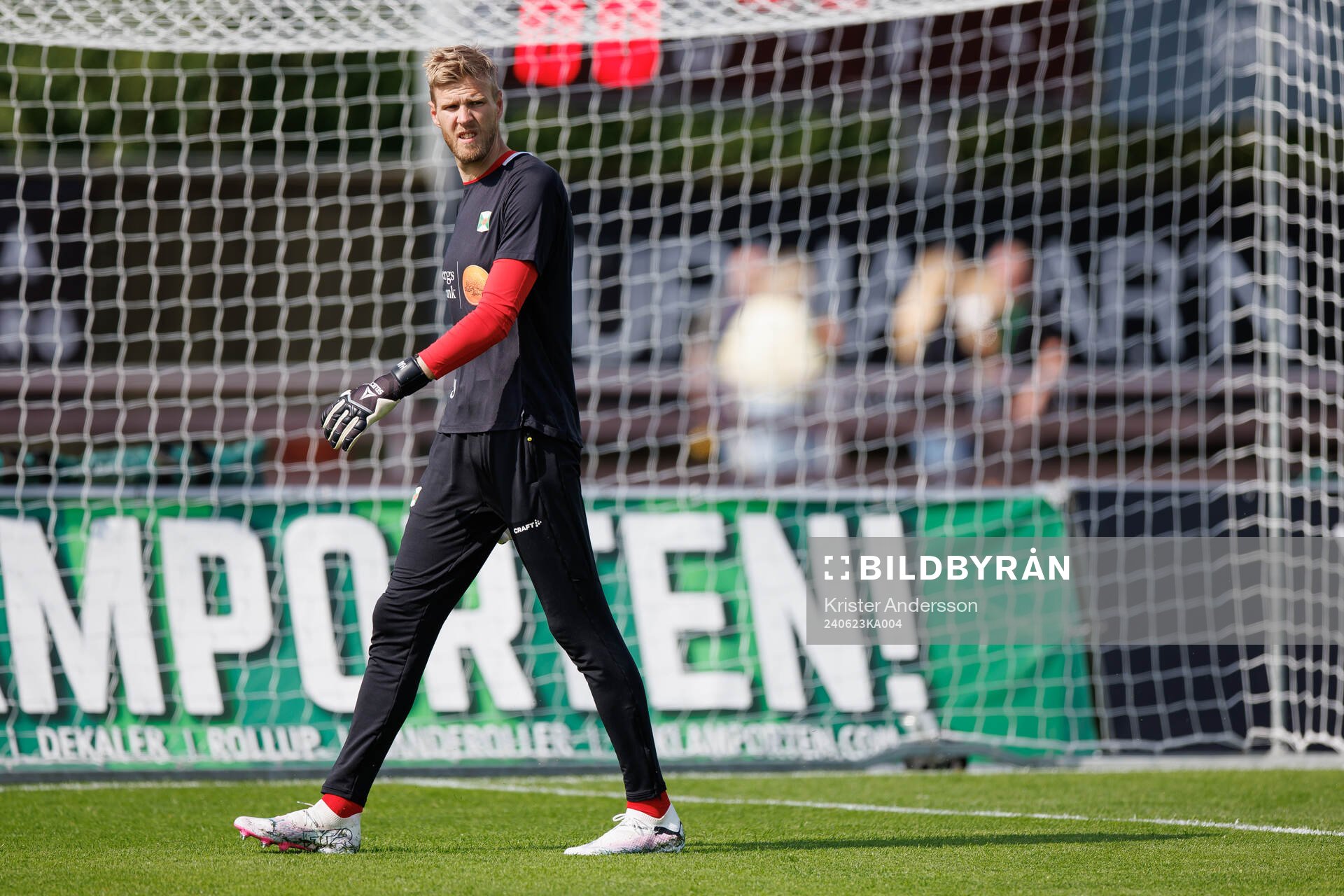 Varbergs målvakt Fredrik Andersson