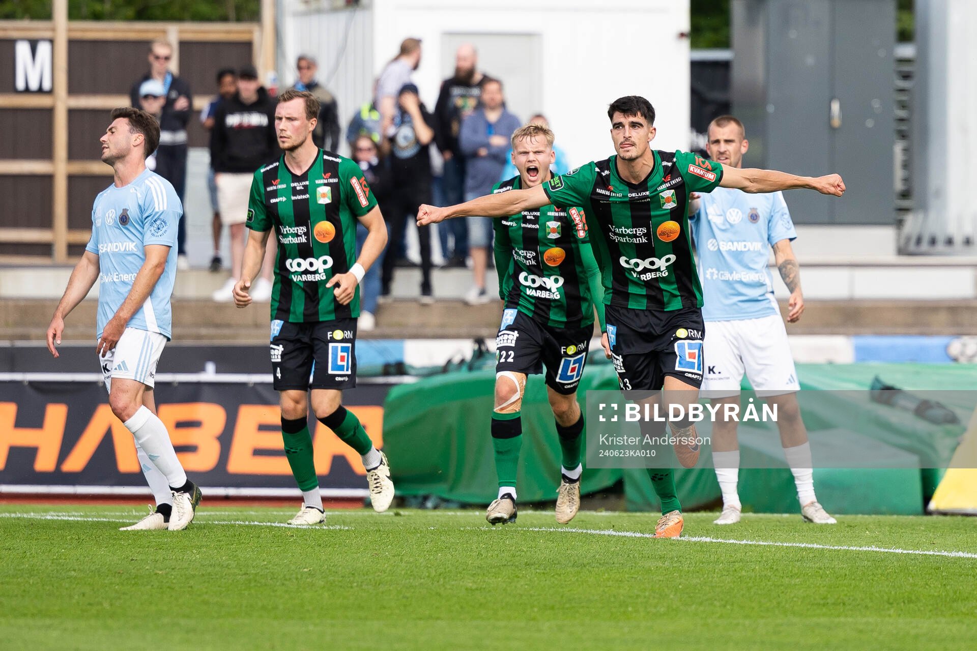 Varbergs Marc Ante Tokich jublar