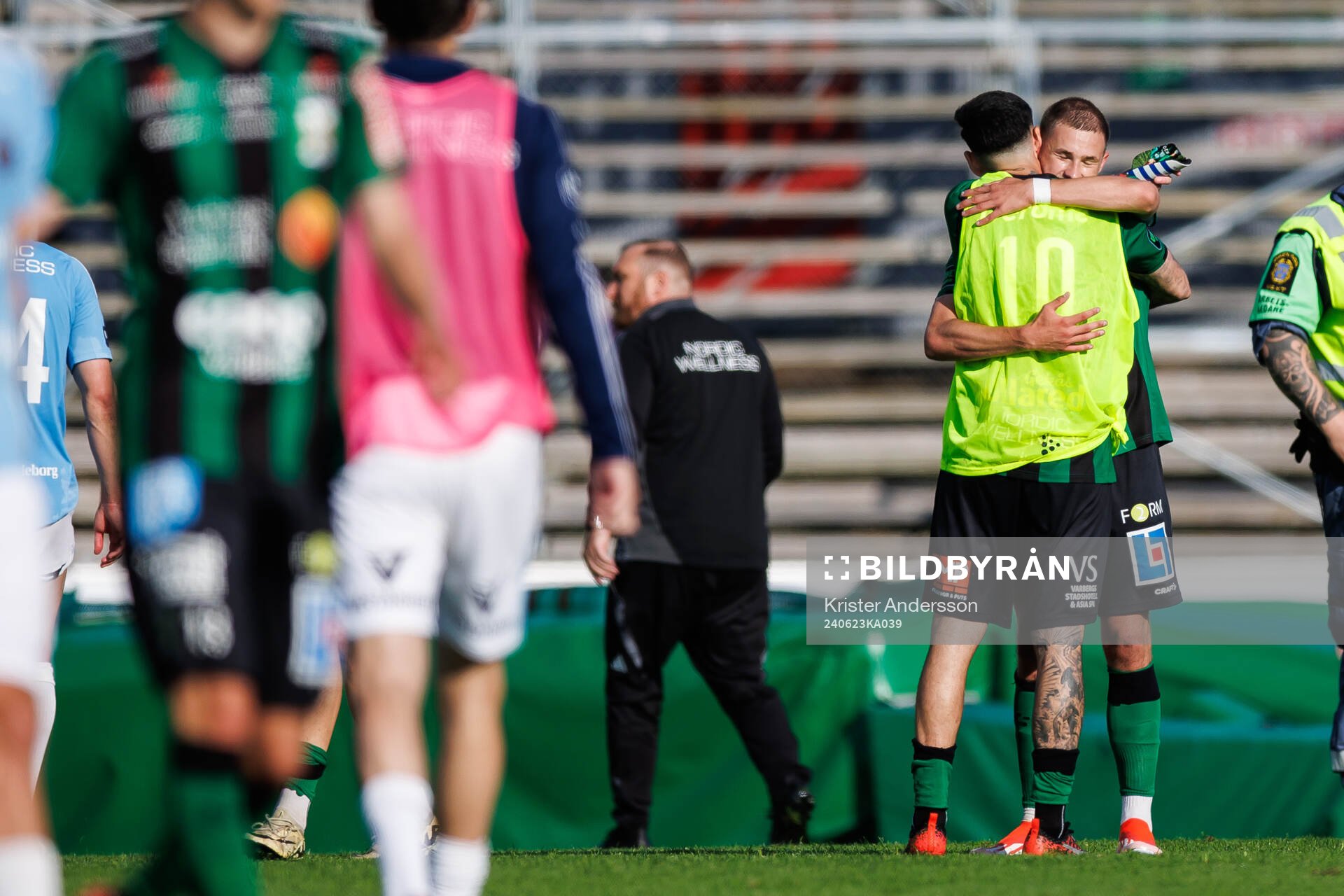 Varbergs Diego Montiel och Oliver Alfonsi